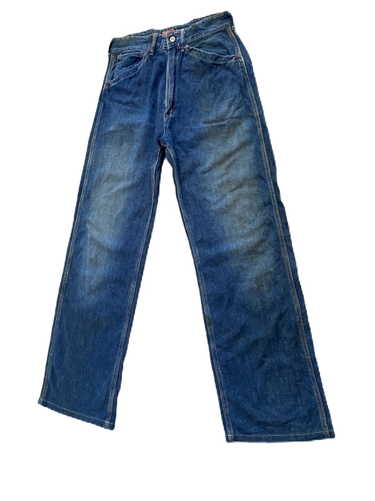 45rpm VINTAGE BLUE CAFE BY 45 RPM WIDE DENIM BAGGY STYLE Size US 29 - 3 Thumbnail