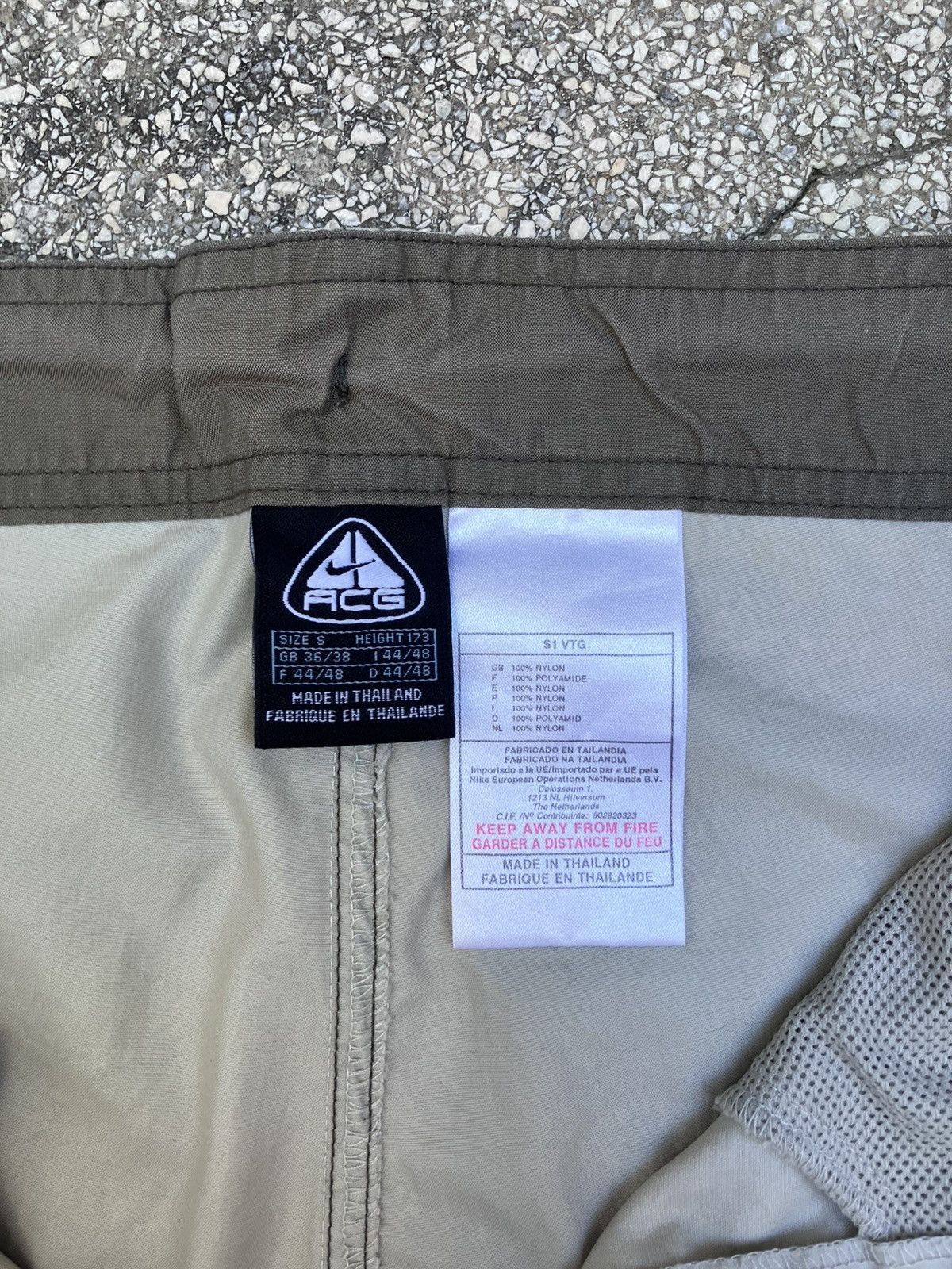 Nike ACG Vintage 2000s Nike ACG Kayak Mesh Cargo Utility Baggy Pants Size US 32 / EU 48 - 6 Thumbnail