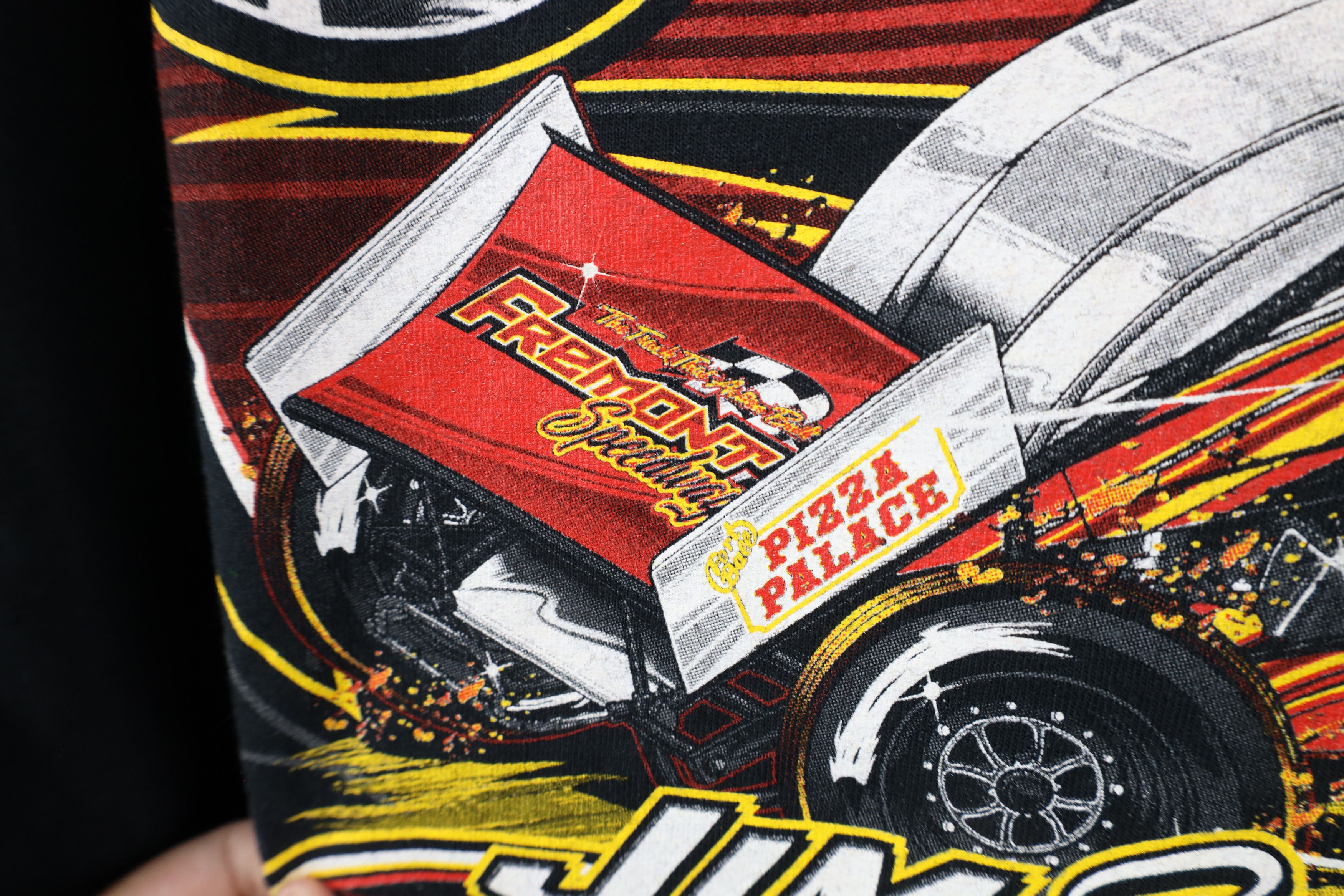Vintage Y2K Streetwear Speedway Joanne Ford Classic Racing T-Shirt Size US XXL / EU 58 / 5 - 10 Thumbnail