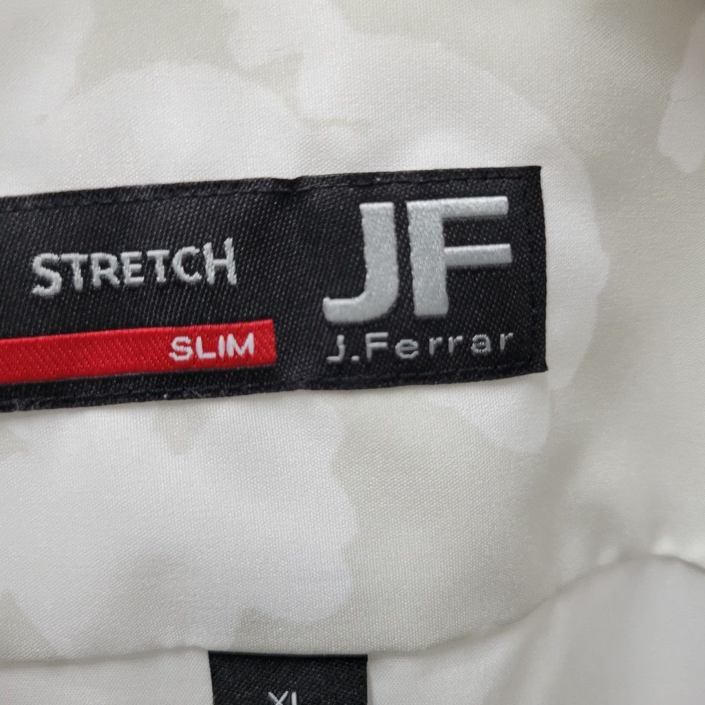 J Ferrar FERRAR Stretch Slim Dress Shirt Men Size XL 17-17 1/2 32-33 Size US XL / EU 56 / 4 - 5 Thumbnail
