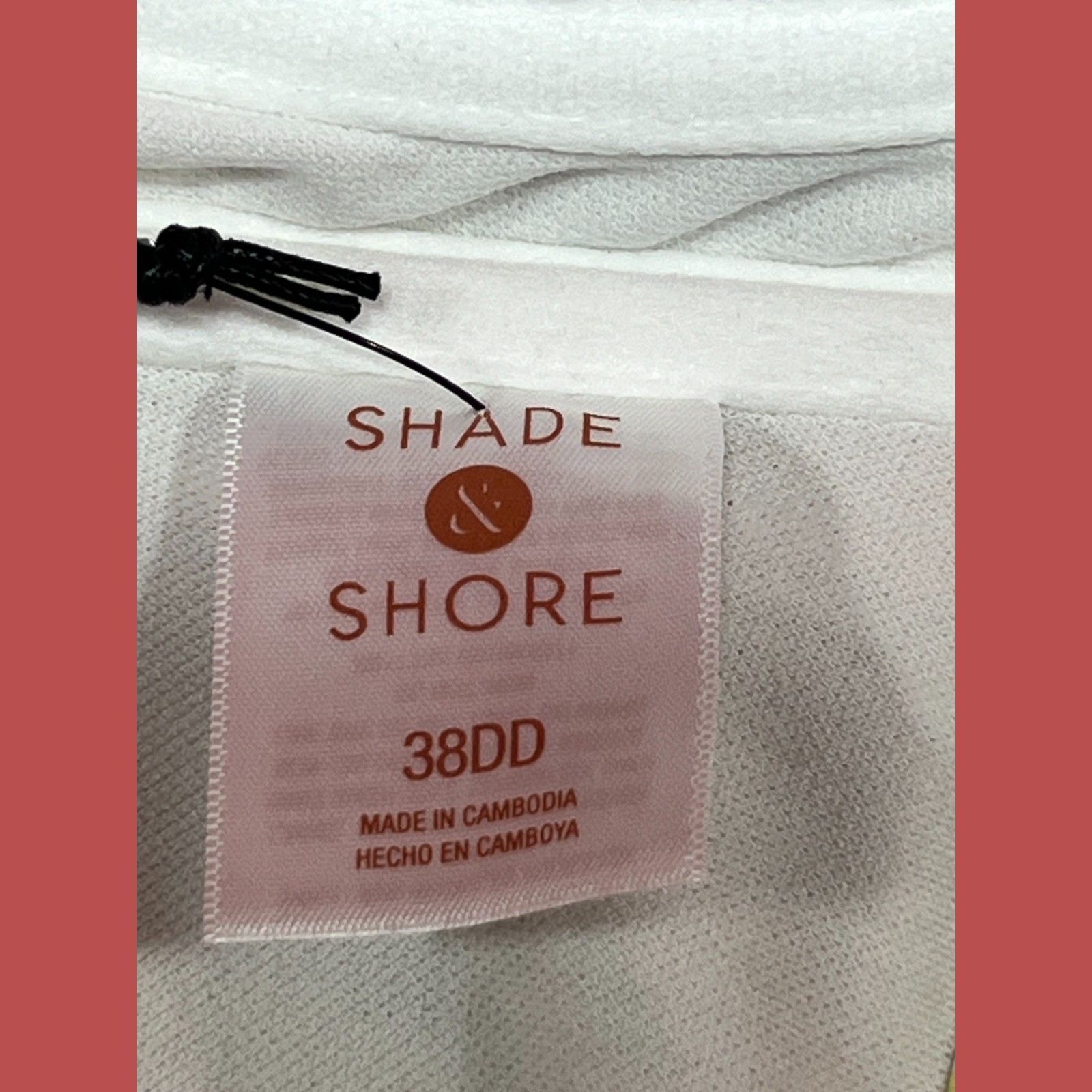 Other Shade & Shore - Women's Ribbed Hidden Underwire Bandeau Biki Size ONE SIZE - 10 Thumbnail