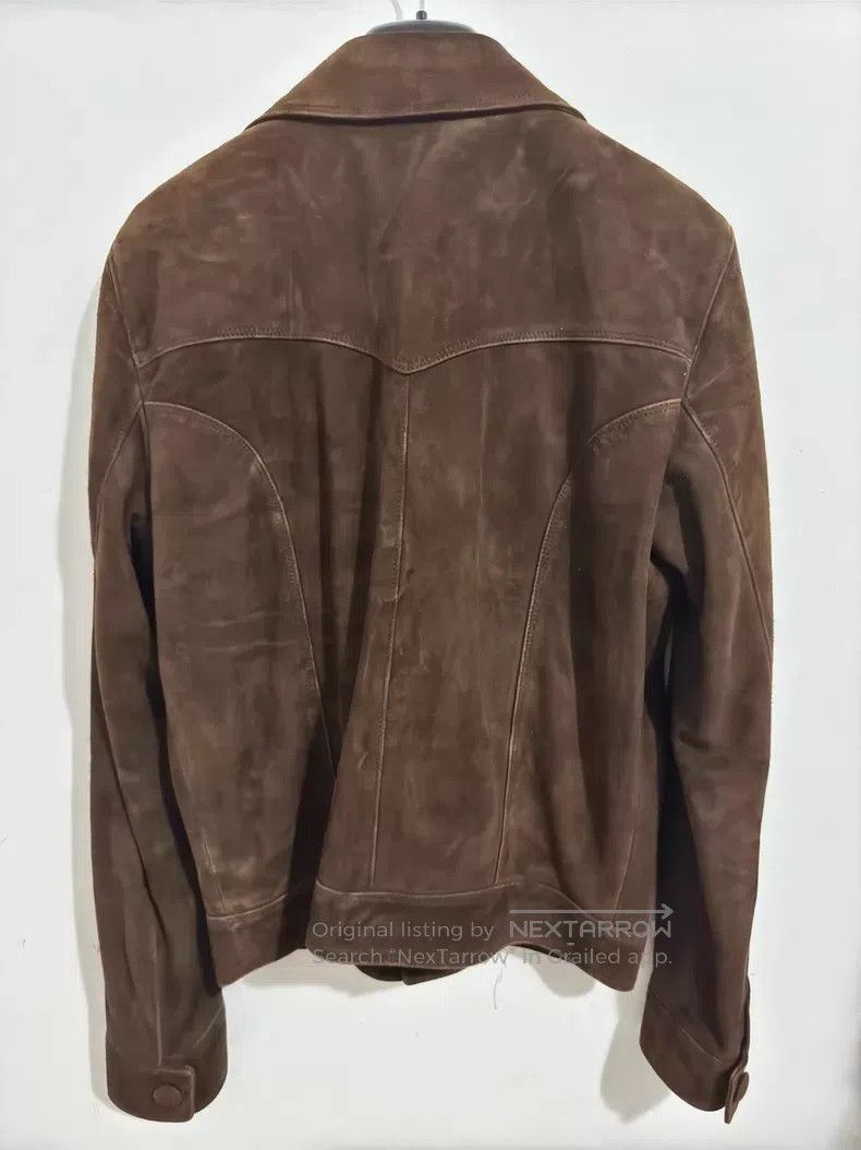 Saint Laurent Paris Saint Laurent Paris Goat Leather Notched Lapel Double Pock Size US M / EU 48-50 / 2 - 2 Thumbnail