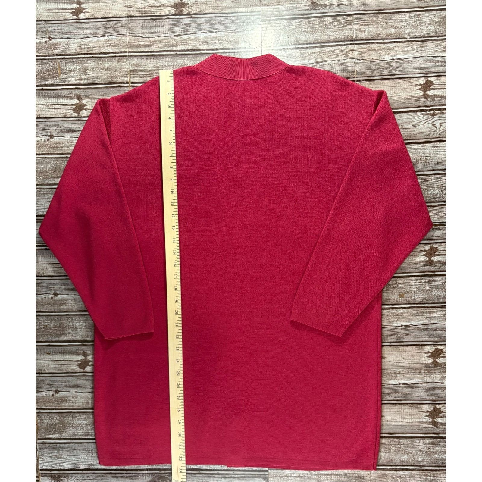Salvatore Ferragamo Salvatore Ferragamo Wool Cardigan Sweater Size XL red Luxury Size XL / US 12-14 / IT 48-50 - 6 Thumbnail