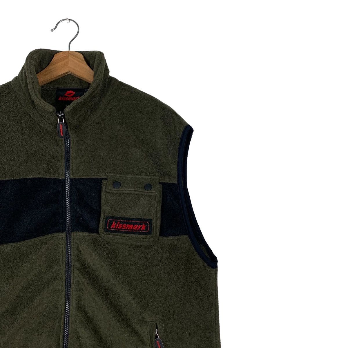 Japanese Brand KISSMARK Fleece Vest #0261-C12 Size US L / EU 52-54 / 3 - 6 Thumbnail