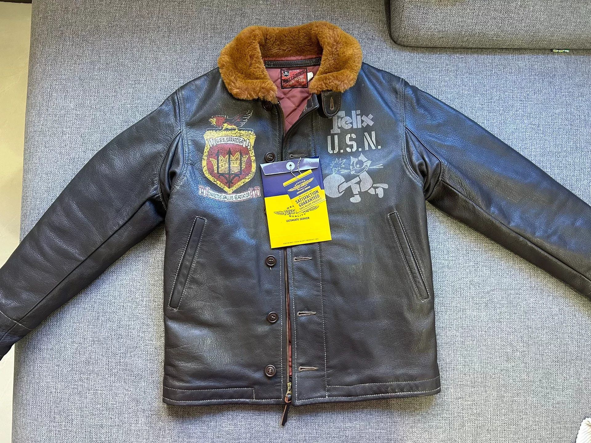 TOYS McCOY Toys McCoy N1 Felix Cat Jacket Size US M / EU 48-50 / 2 - 1 Thumbnail