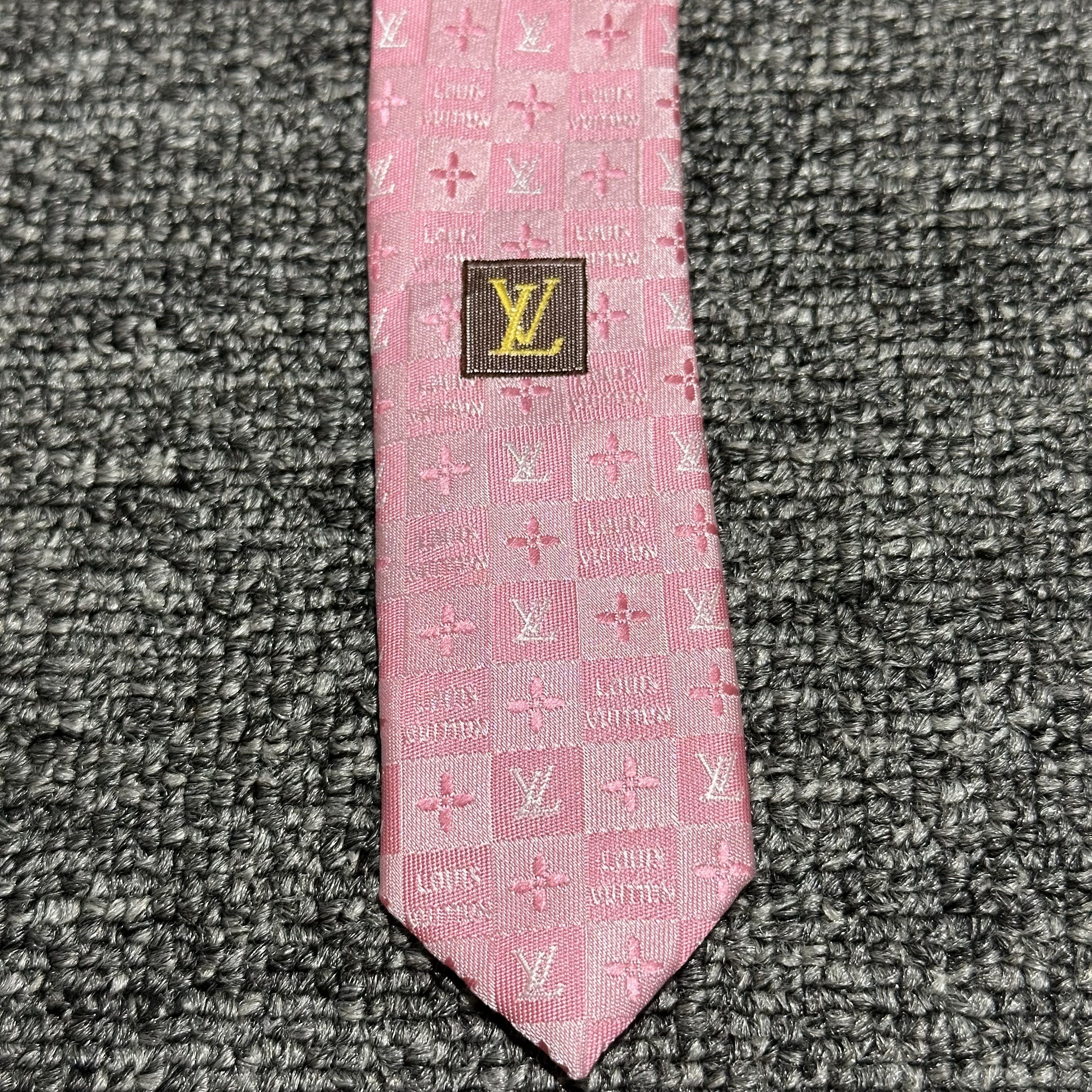 Louis Vuitton Louis Vuitton Silk Tie Size ONE SIZE - 6 Thumbnail