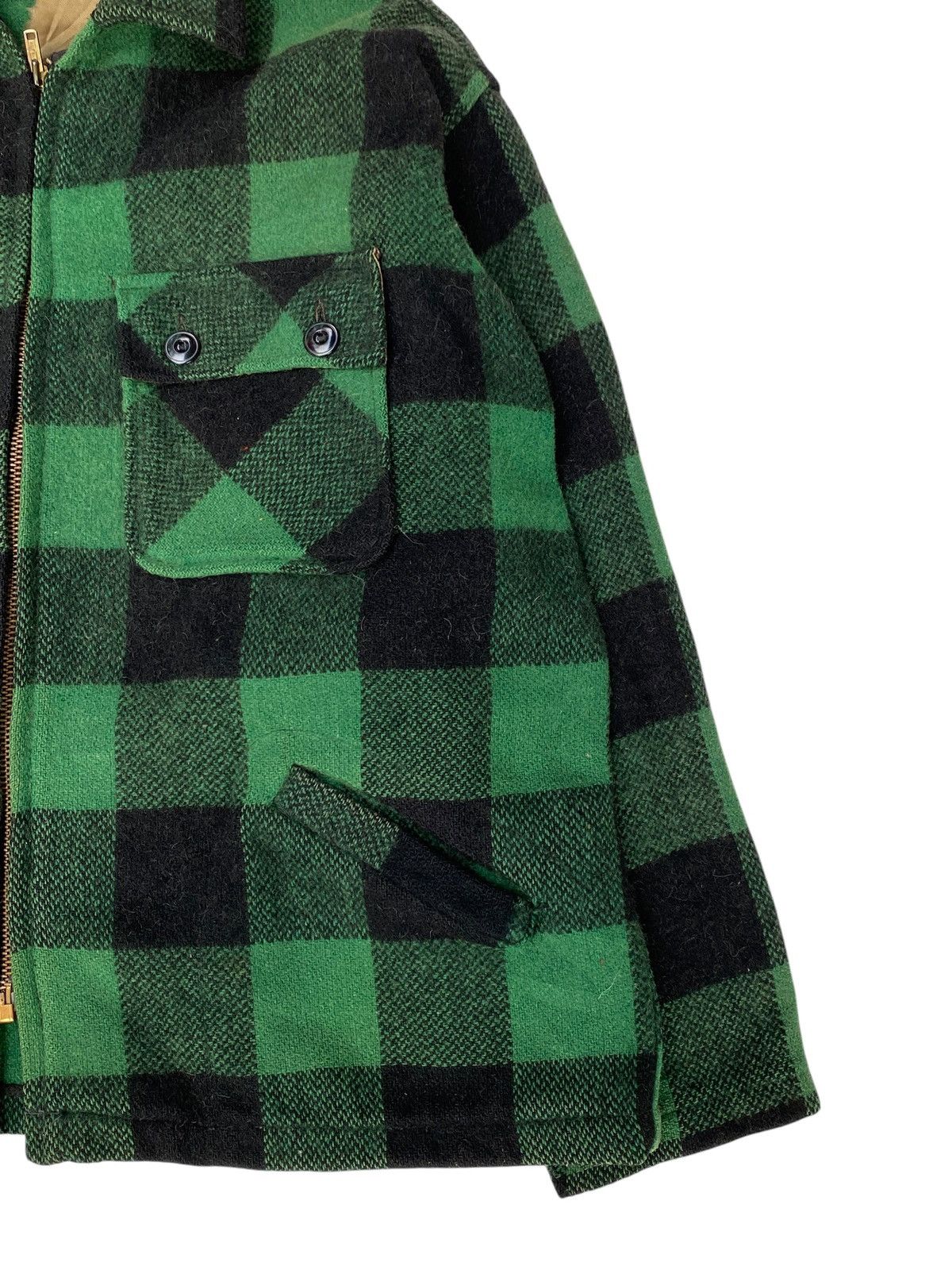 Vintage Vtg Spiegel Workmaster Wool Jacket Plaid– Made in USA Size US L / EU 52-54 / 3 - 6 Thumbnail