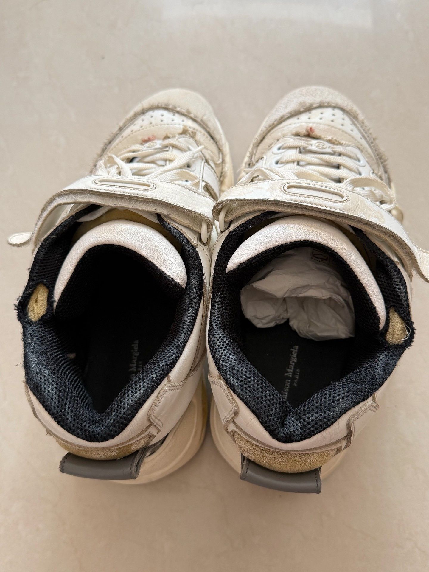Maison Margiela Maison Margiela Retro Distressed Dad Sneakers Size US 9 / EU 42 - 4 Thumbnail