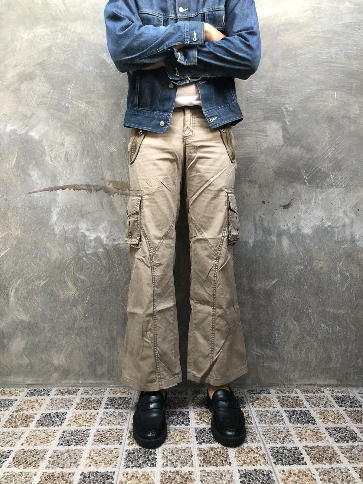 Japanese Brand × Vintage Japanese Andew Cargo Pants Size US 28 / EU 44 - 2 Thumbnail