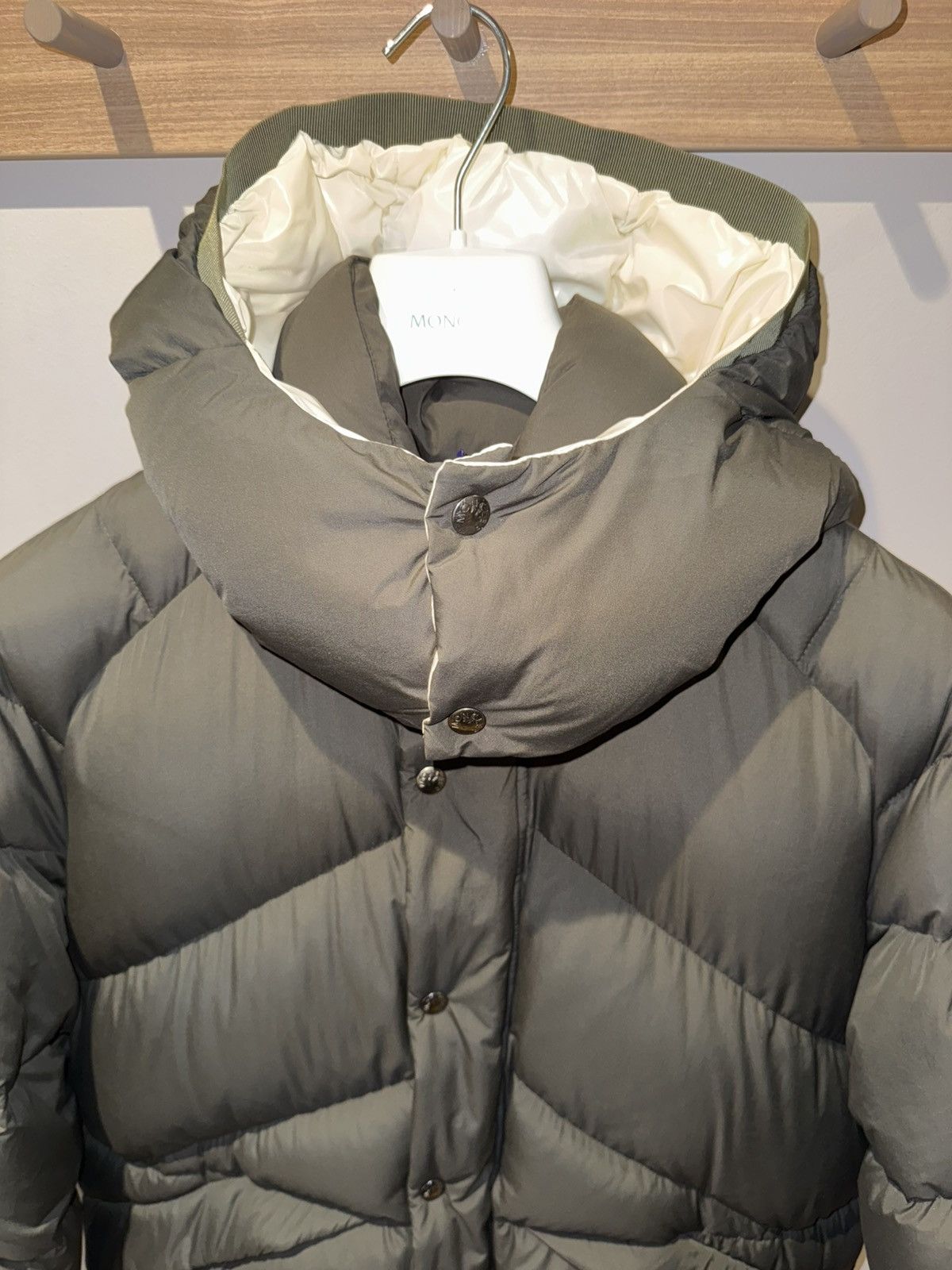 Moncler RARE Moncler Lavaine Puffer Jacket – Khaki Green Size US L / EU 52-54 / 3 - 13 Thumbnail