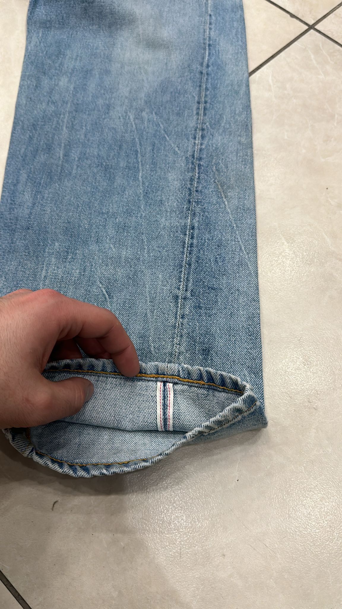 Levi's Vintage Clothing LVC Levi's Vintage Clothing 1954 501XX BigE Selvedge Jeans Size US 32 / EU 48 - 4 Thumbnail