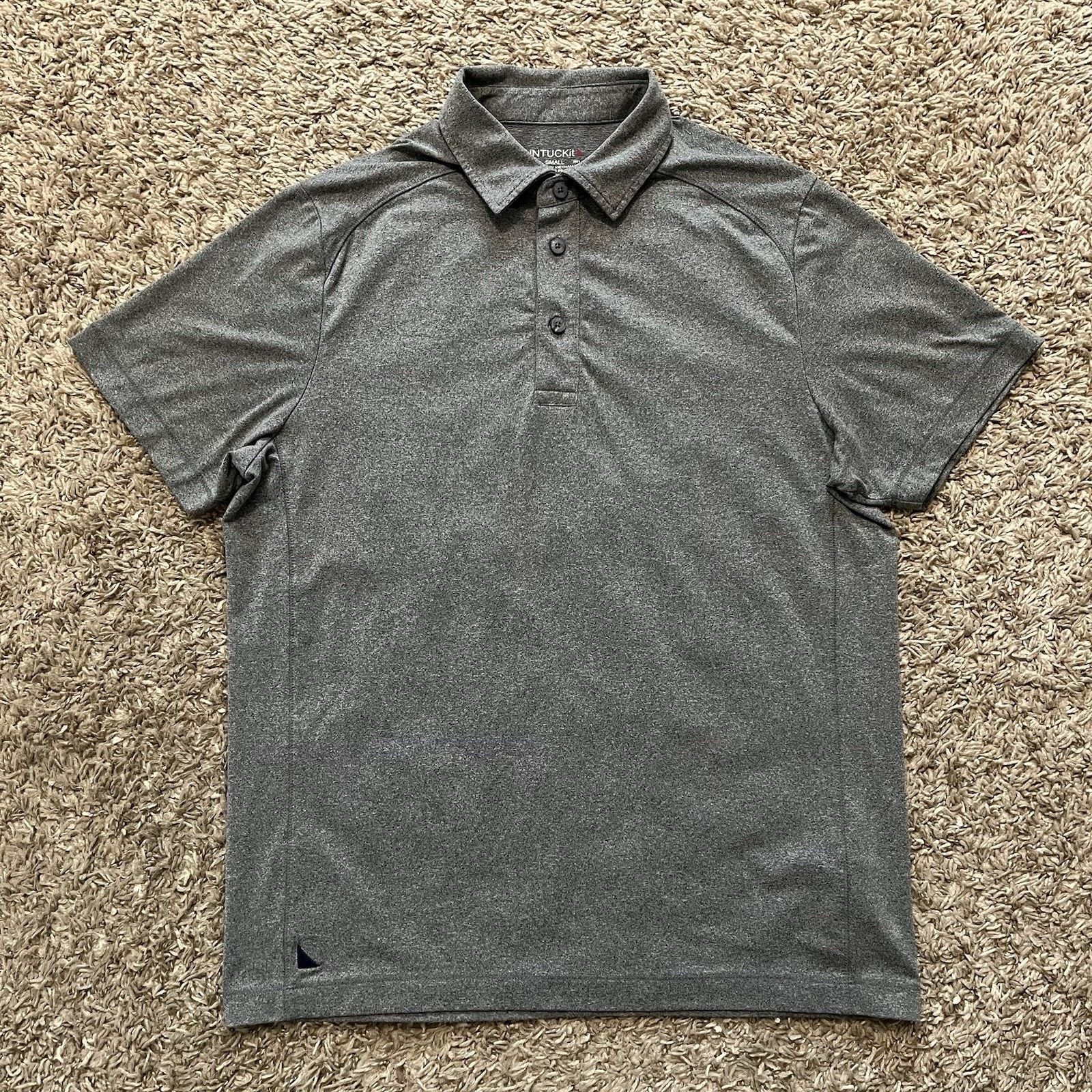 UNTUCKit Clavidor Performance Golf Polo Button Up Shirt Small Size US S / EU 44-46 / 1 - 1 Thumbnail