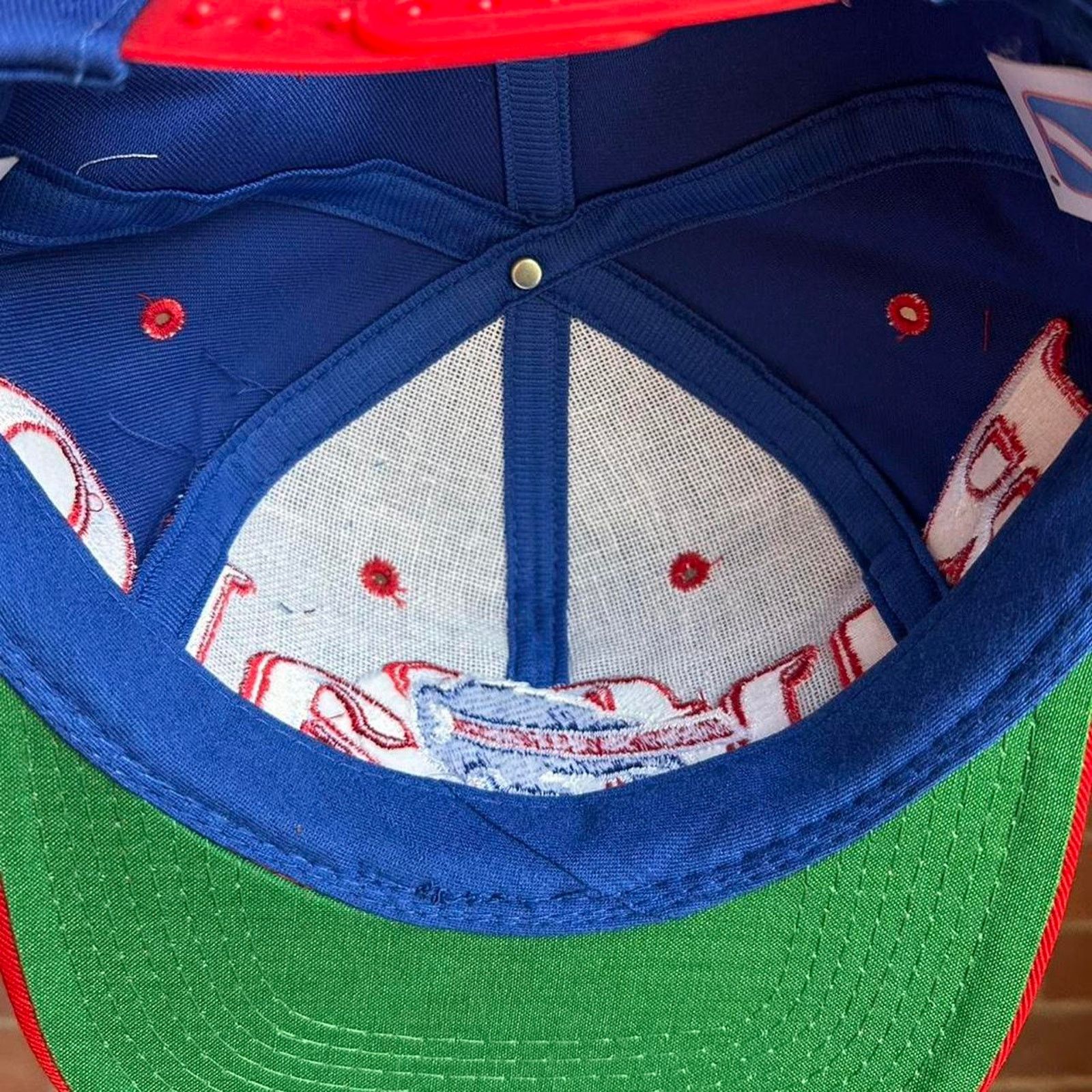 Logo 7 × Vintage Vintage Buffalo Bills Spell Out Snapback Hat Size ONE SIZE - 7 Thumbnail