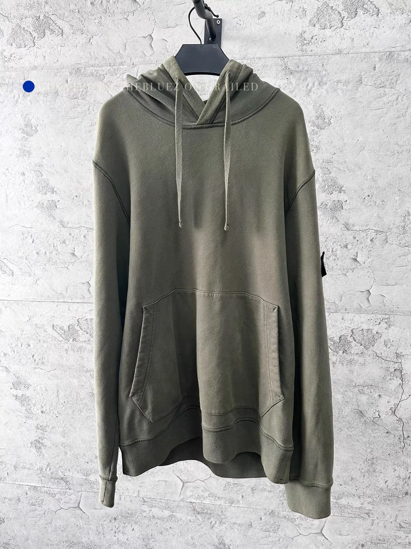 Stone Island Green Hoodie with Drawstring and Front Pouch Pocket Size US XL / EU 56 / 4 - 1 Thumbnail