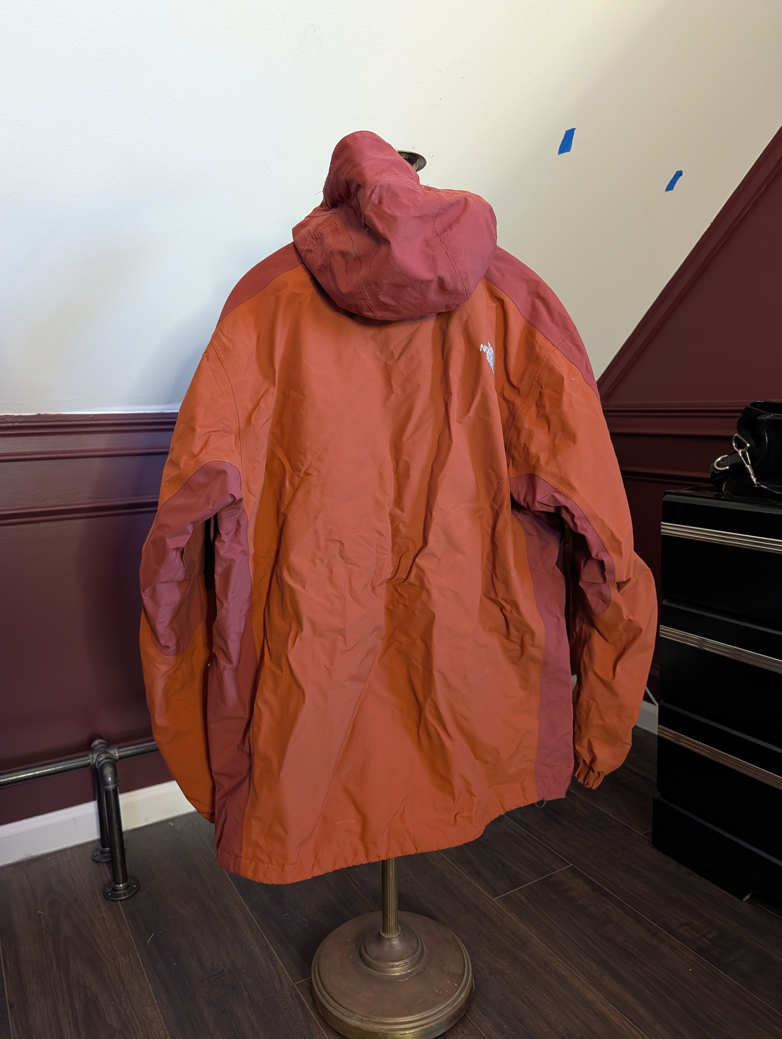 The North Face GORE TEX Orange 2005 Zip-Up Parka Coat Nylon Shell Size US XL / EU 56 / 4 - 5 Thumbnail