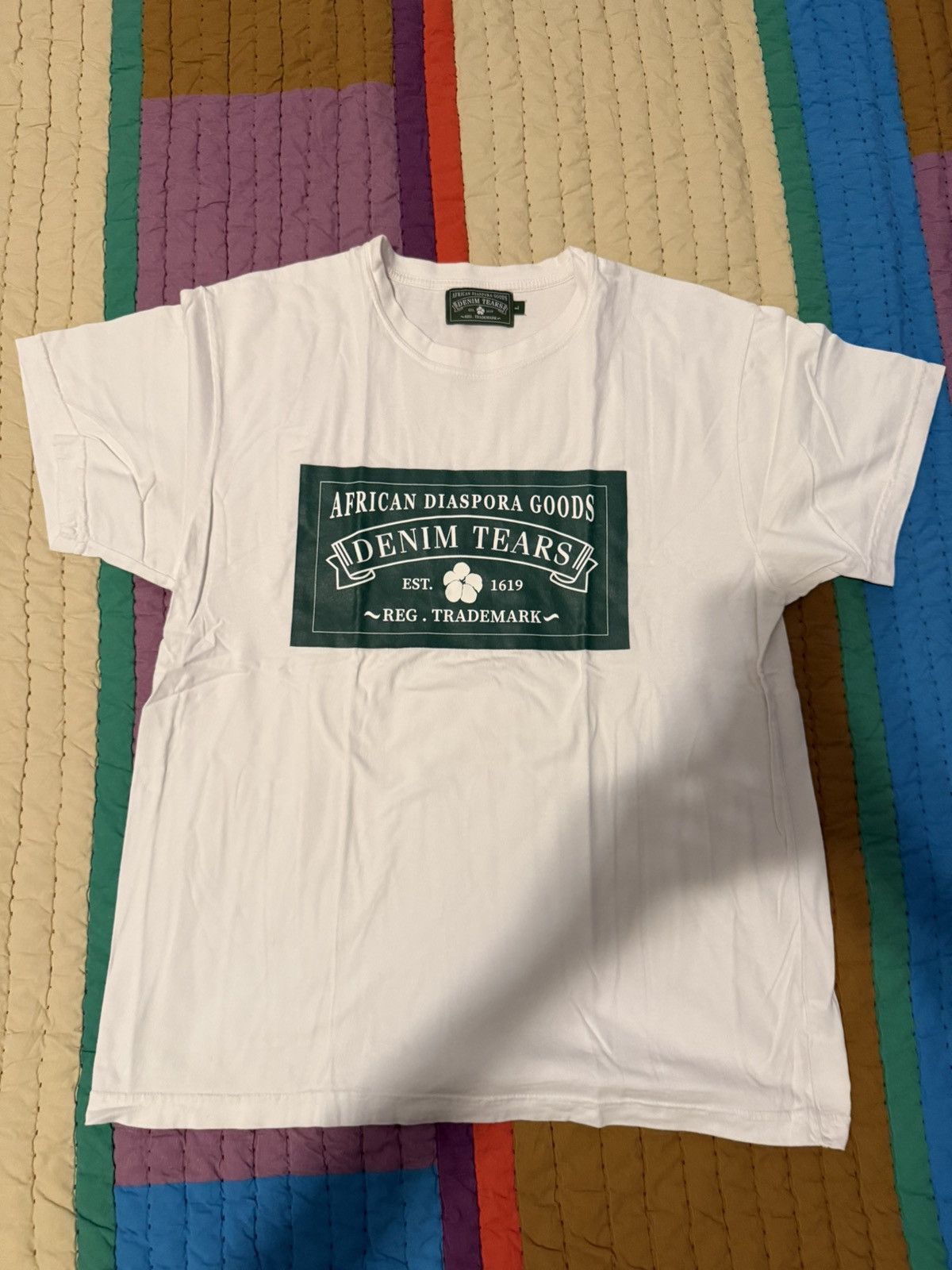 DENIM TEARS Denim Tears Tee Size US L / EU 52-54 / 3 - 1 Thumbnail