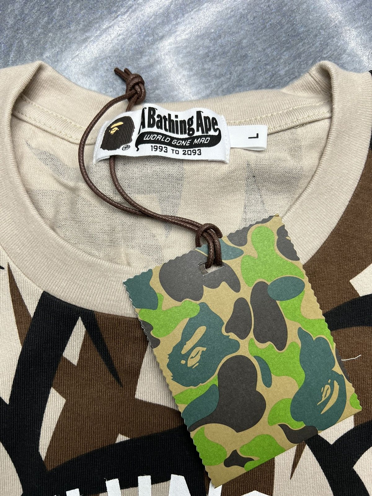 Bape Bape Trial Camo General T-Shirt Size US L / EU 52-54 / 3 - 4 Thumbnail