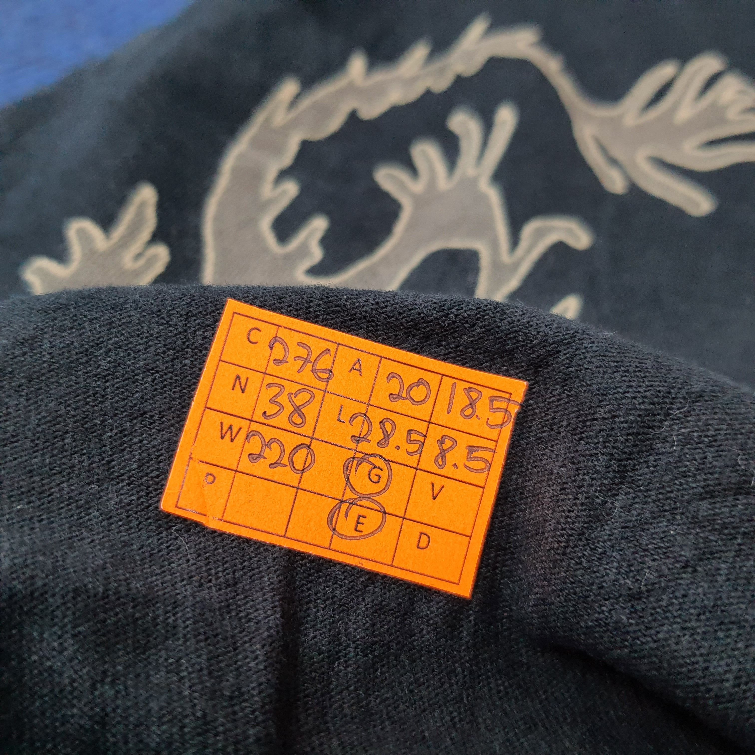 Karakuri Tamashii Vintage Karakuri Tamashii Embroidery Dragon T-Shirt C276N38 Size US M / EU 48-50 / 2 - 10 Thumbnail