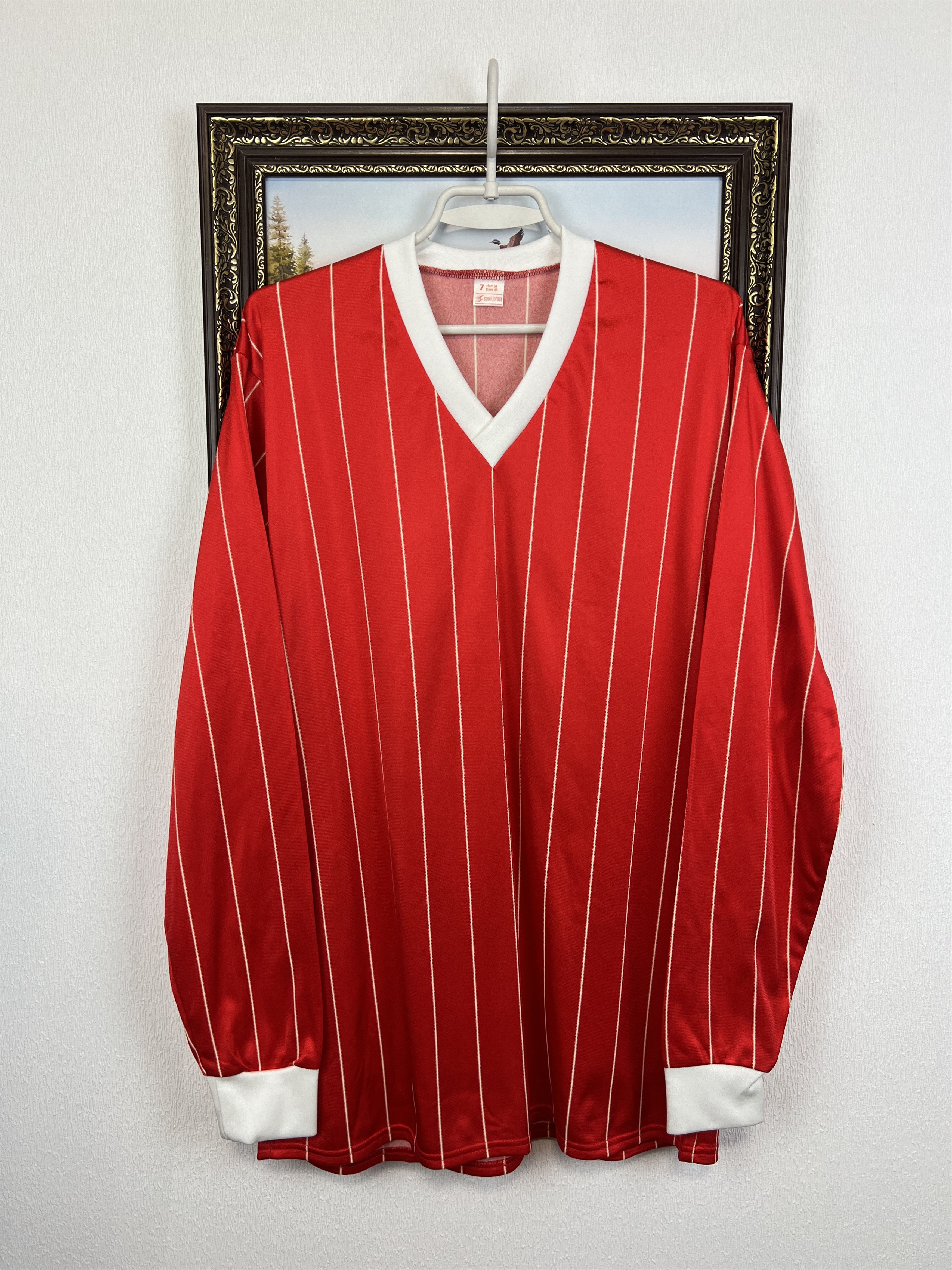 Vintage 70's Denmark Football Template Shirt Long Sleeve Jersey Size US L / EU 52-54 / 3 - 1 Thumbnail