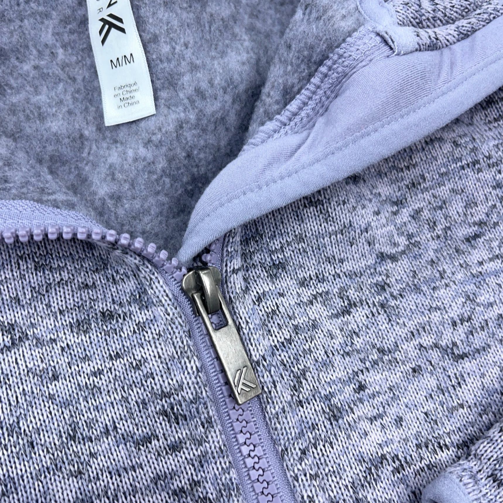 Kyodan Kyodan Purple Sweater Women Medium 1/4 Zip Pullover Fleece Embroidered Logo Knit Raglan Sleeve Zipper All Seasons Size M / US 6-8 / IT 42-44 - 4 Thumbnail