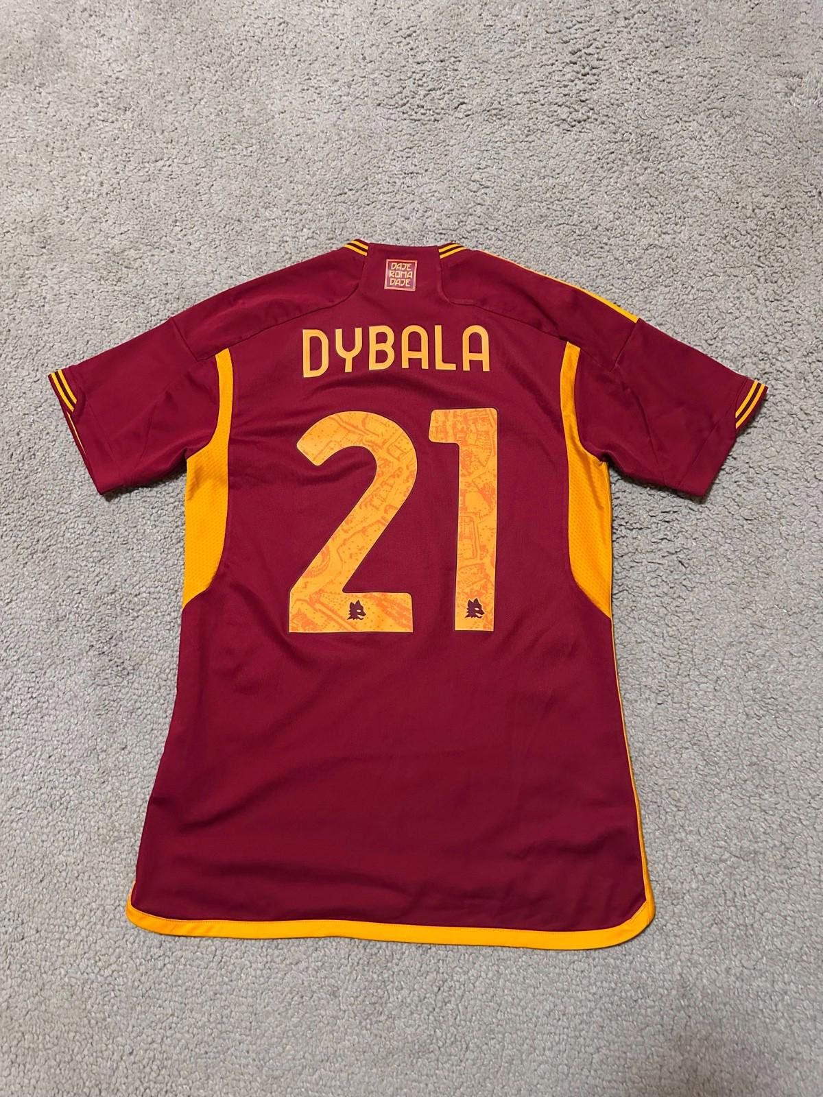 Adidas Dybala AS Roma Jersey 2023 Home Soccer Football Shirt Adidas Size US S / EU 44-46 / 1 - 7 Thumbnail
