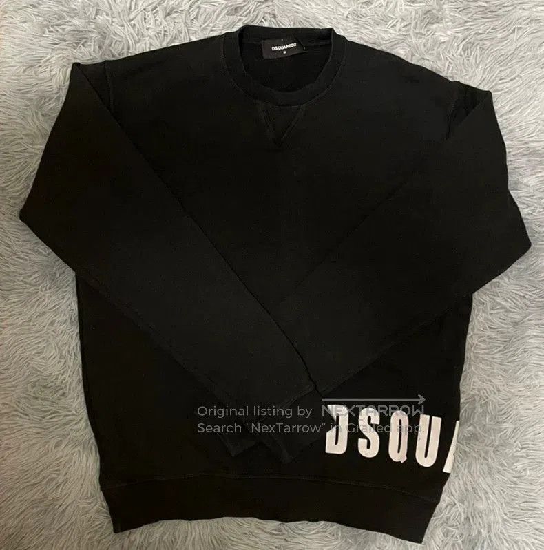 Dsquared2 DSquared2 Black Washed Sweatshirt. Size US M / EU 48-50 / 2 - 2 Thumbnail