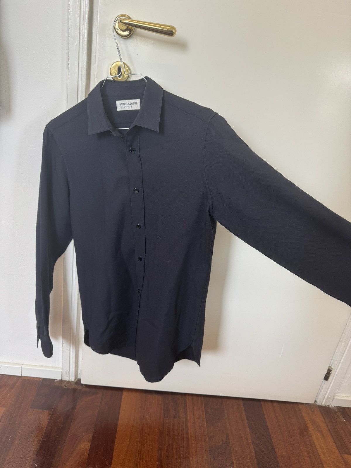 Saint Laurent Paris Camicia saint Laurent 100%lana Size US XXS / EU 40 - 3 Thumbnail