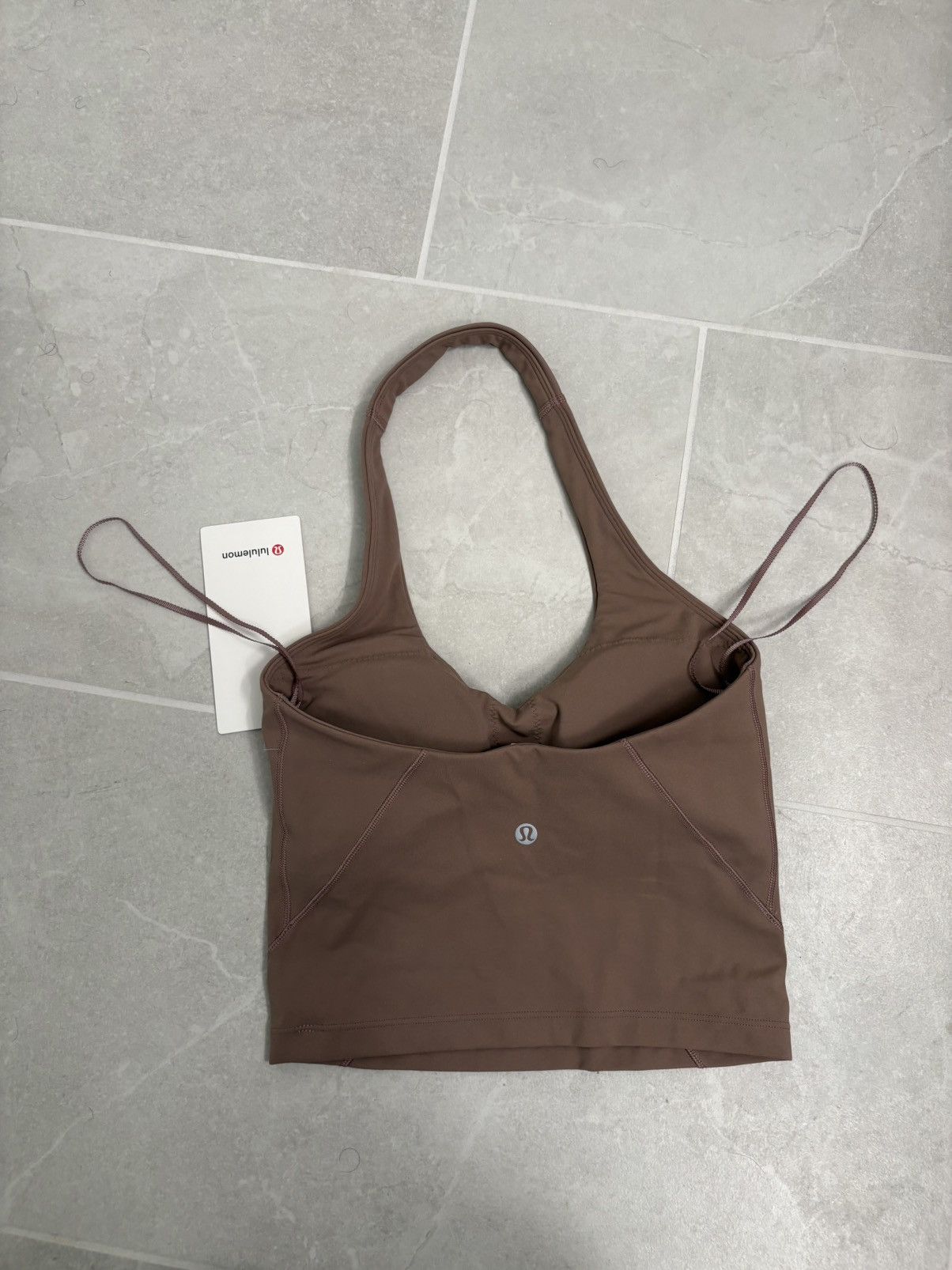 Lululemon Lululemon Align Halter Cropped Nulu Tank in Java Size 2 Size XS / US 0-2 / IT 36-38 - 7 Thumbnail