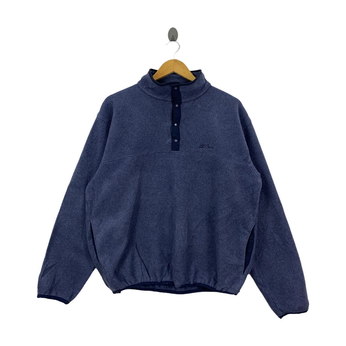 L.L. Bean L.L.BEAN Outdoor Small Logo Fleece Half Button Sweatshirt Size US M / EU 48-50 / 2 - 1 Thumbnail