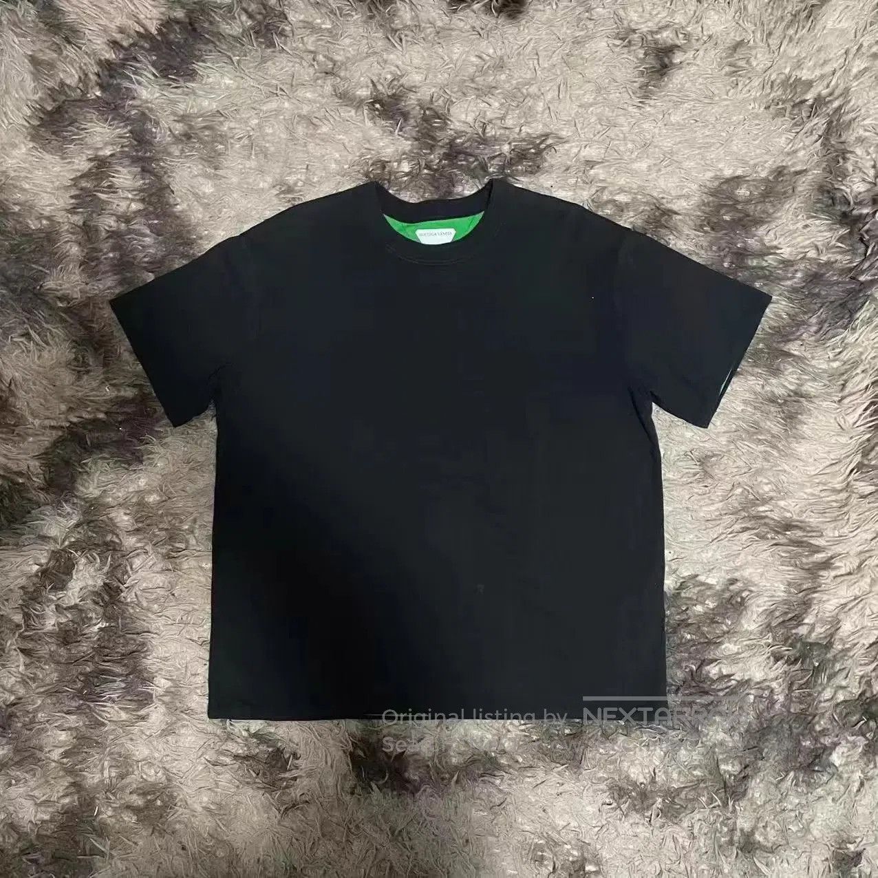 Bottega Veneta Black Short Sleeve Crew Neck T. Size US M / EU 48-50 / 2 - 1 Thumbnail