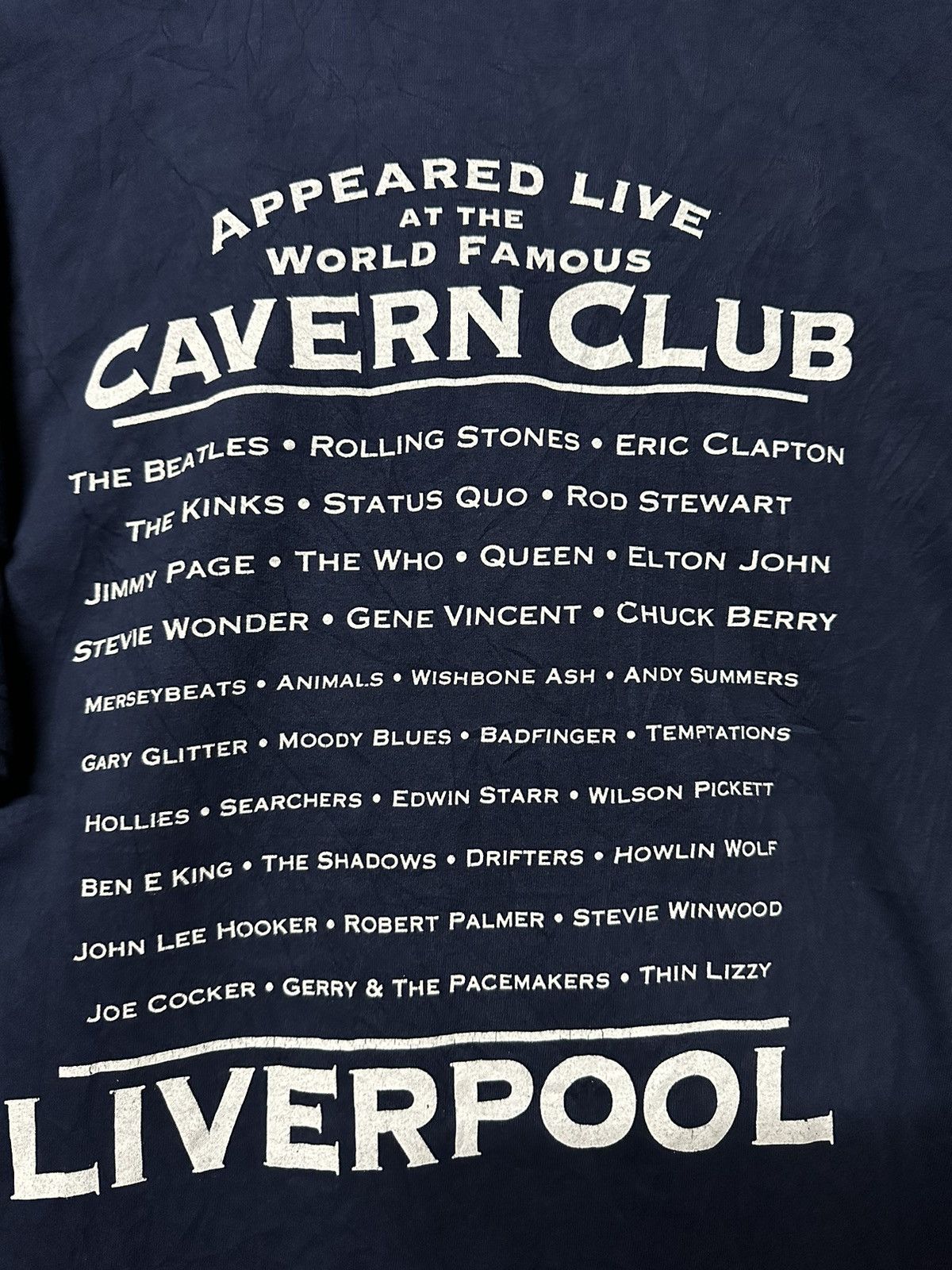 Band Tees × Vintage Vintage 90s The Cavern Liverpool The Beatles Tee Size US XL / EU 56 / 4 - 3 Thumbnail