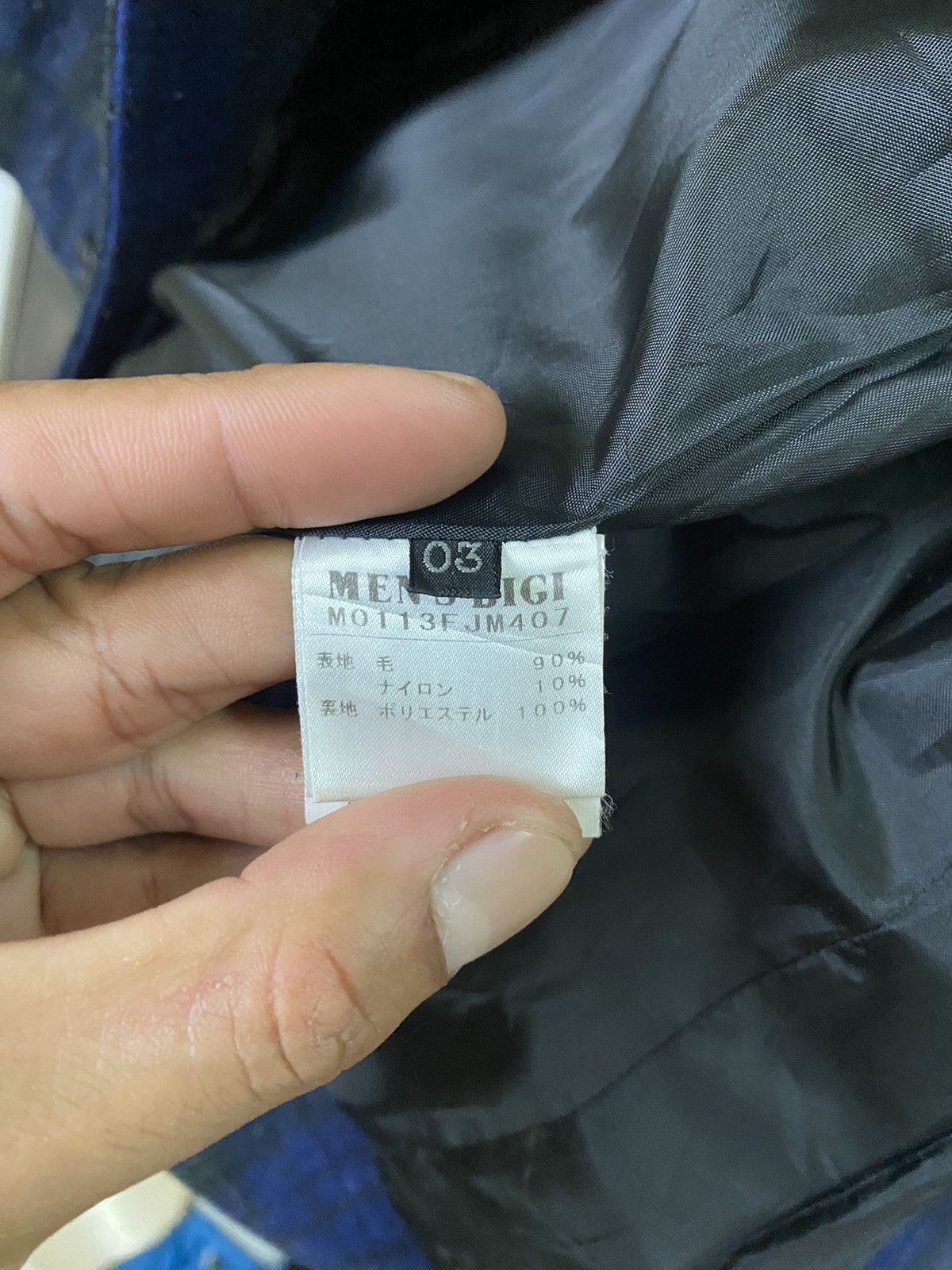 BIGI × Japanese Brand × Vintage Vintage Men Bigi Wool Jacket Size US M / EU 48-50 / 2 - 9 Thumbnail