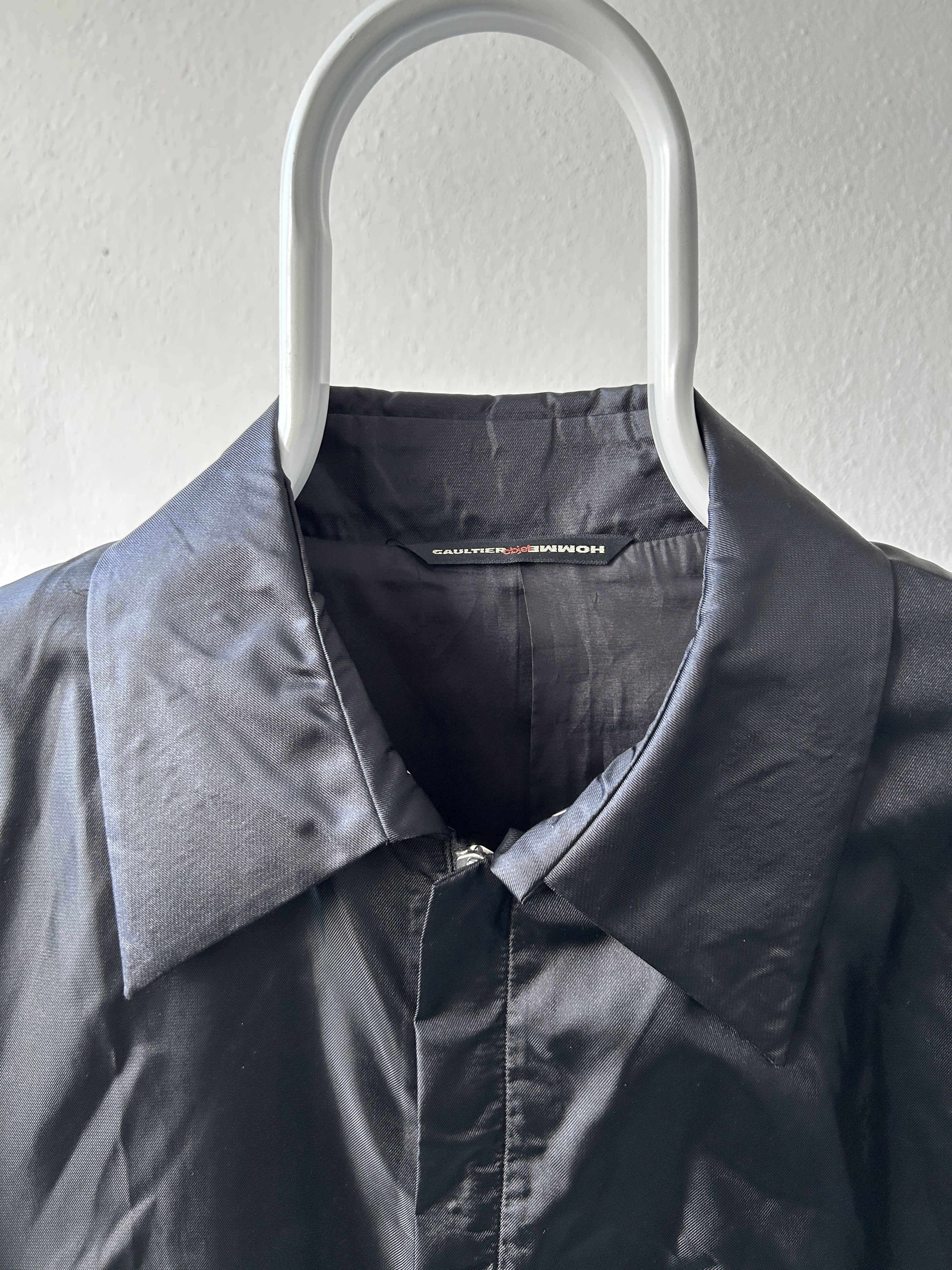 Jean Paul Gaultier Gaultier homme objet nylon belted trench coat Size US S / EU 44-46 / 1 - 9 Thumbnail