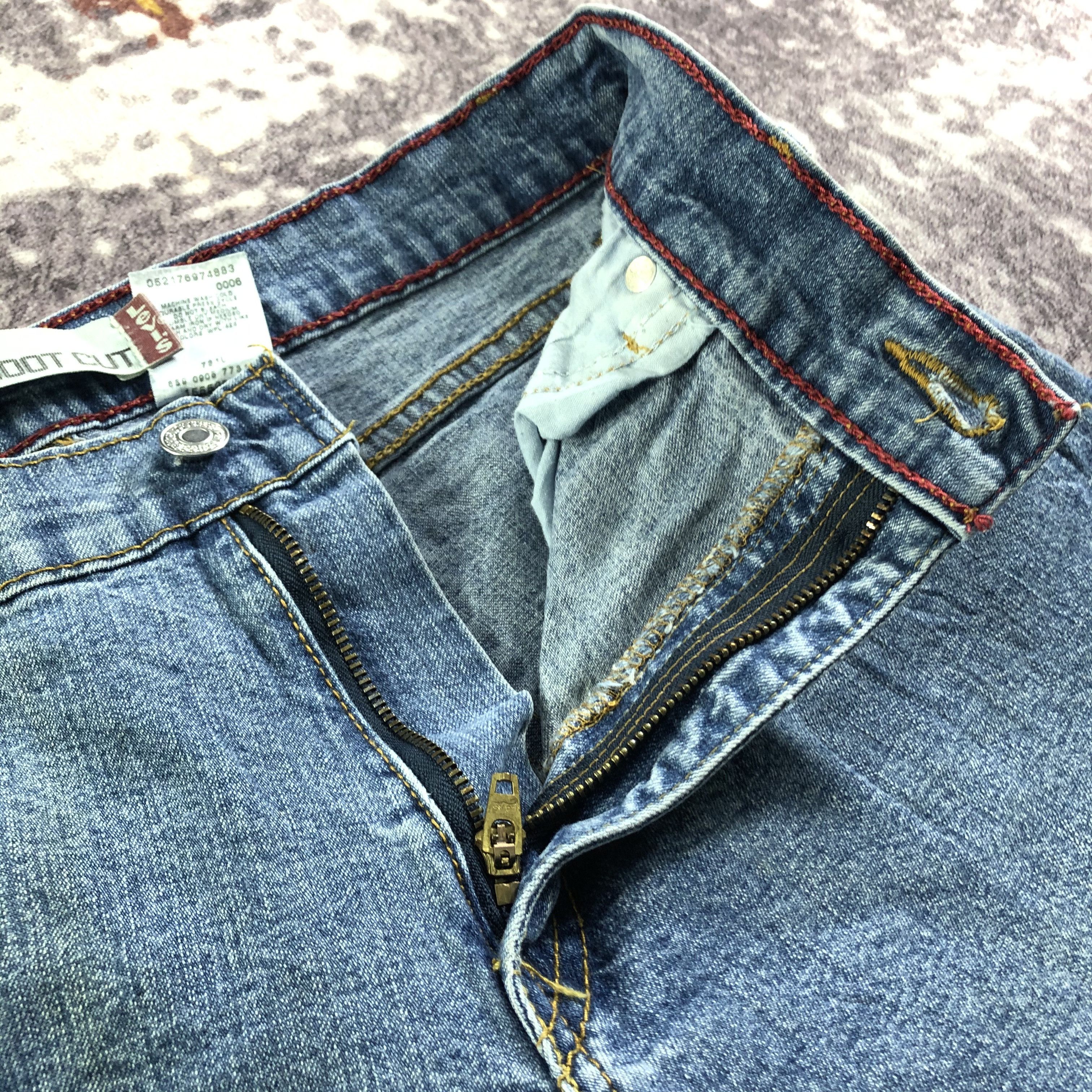 Levi's × Vintage Vintage Blue Wash Levis Jeans-JM3513 Size 31" - 7 Thumbnail