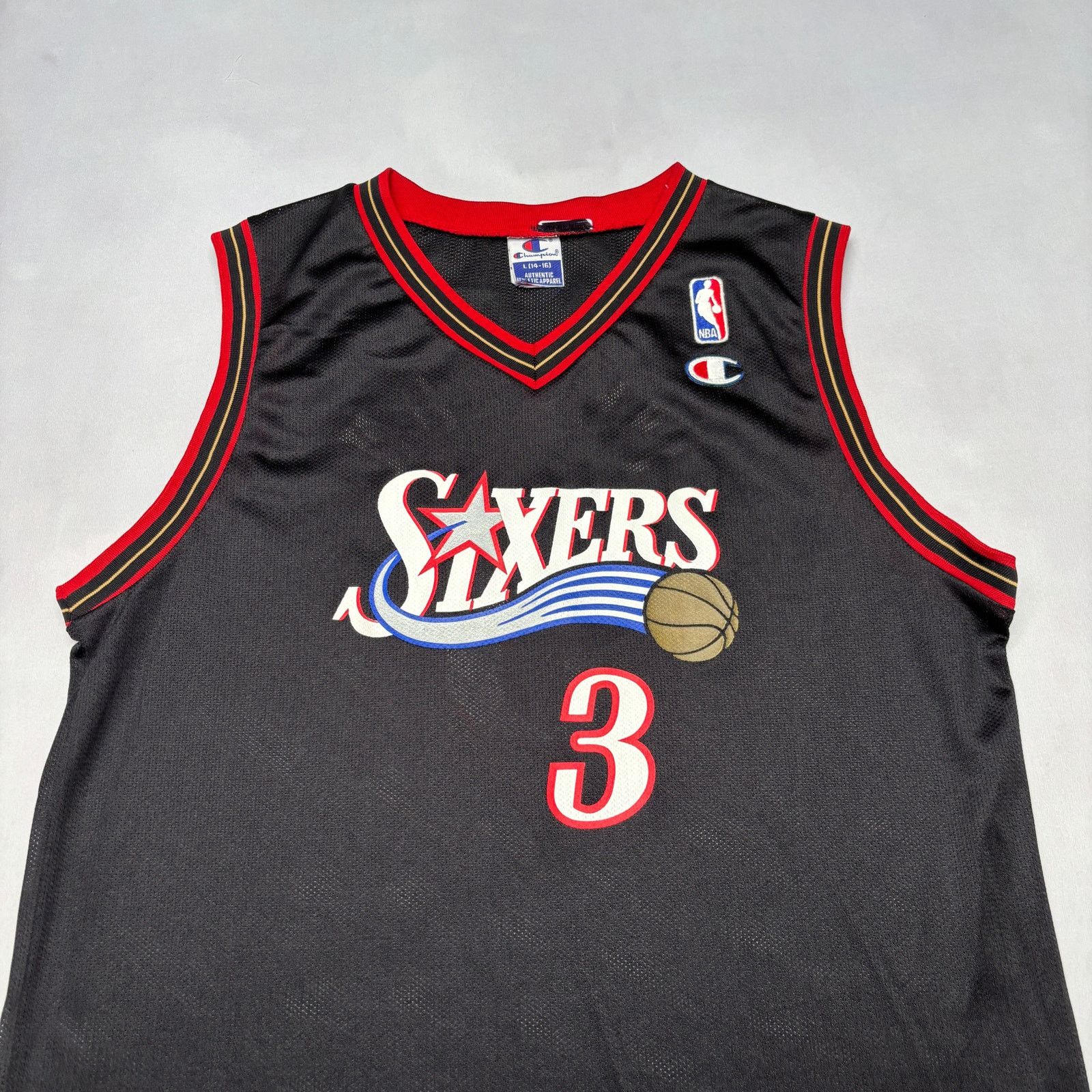 Champion VTG Champion Allen Iverson Philadelphia Sixers NBA Jersey Size US S / EU 44-46 / 1 - 2 Thumbnail