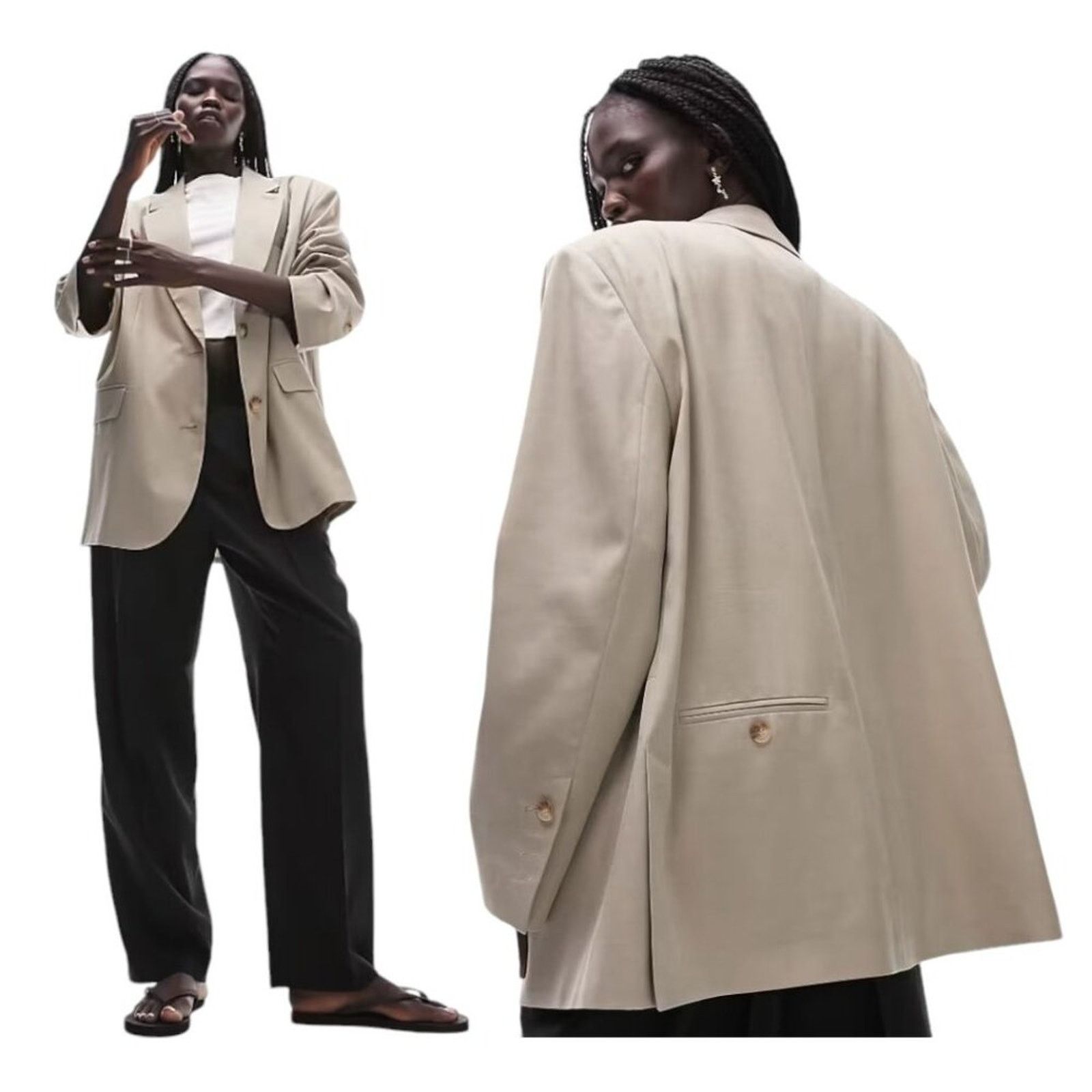 Topshop TopShop Tailored Light-weight Blazer Size 8 NWOT $119 MSRP Size M / US 6-8 / IT 42-44 - 1 Thumbnail
