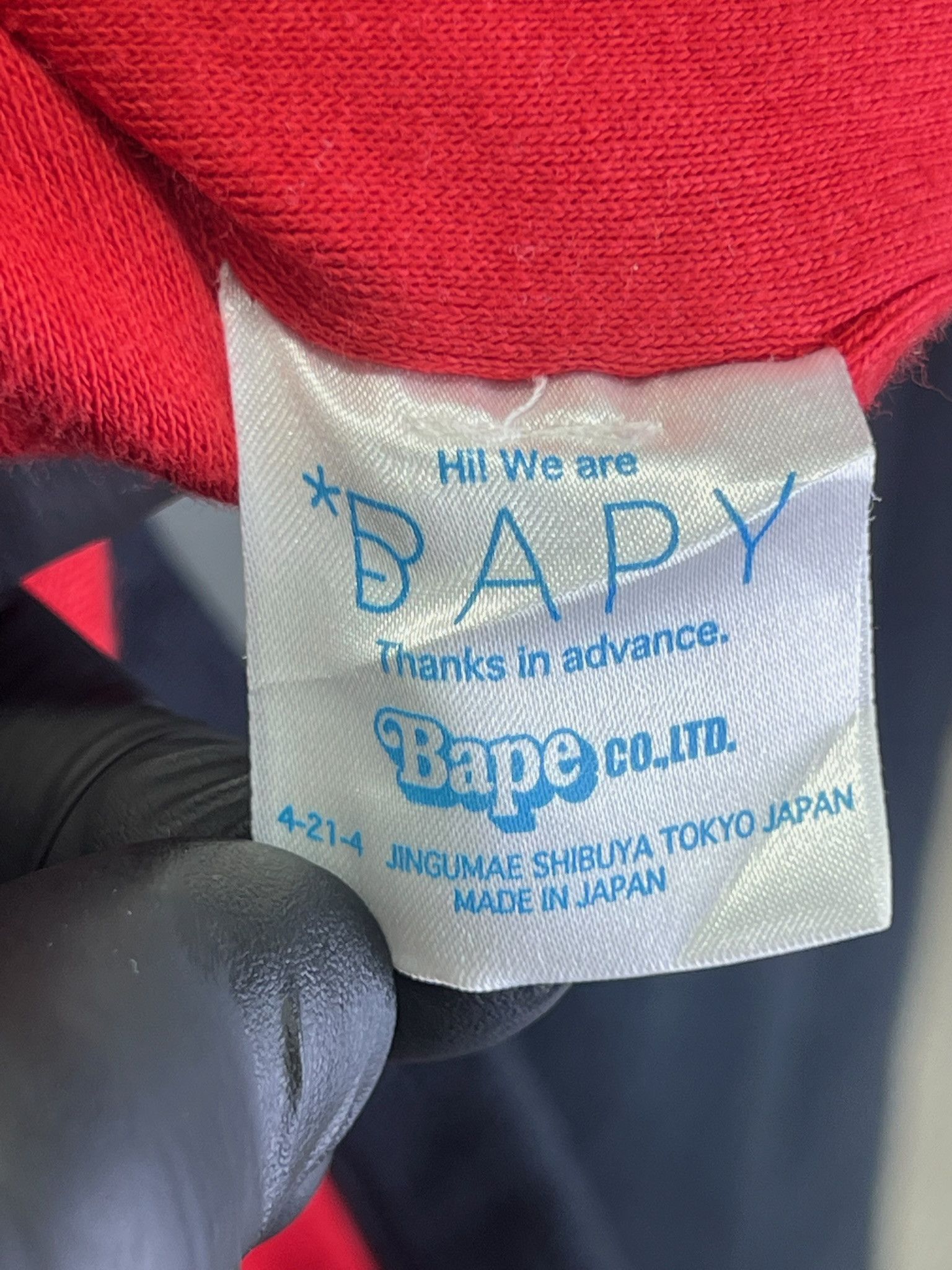 Bape Bapy by A Bathing Ape Zip Up Hoodie Size S / US 4 / IT 40 - 6 Thumbnail