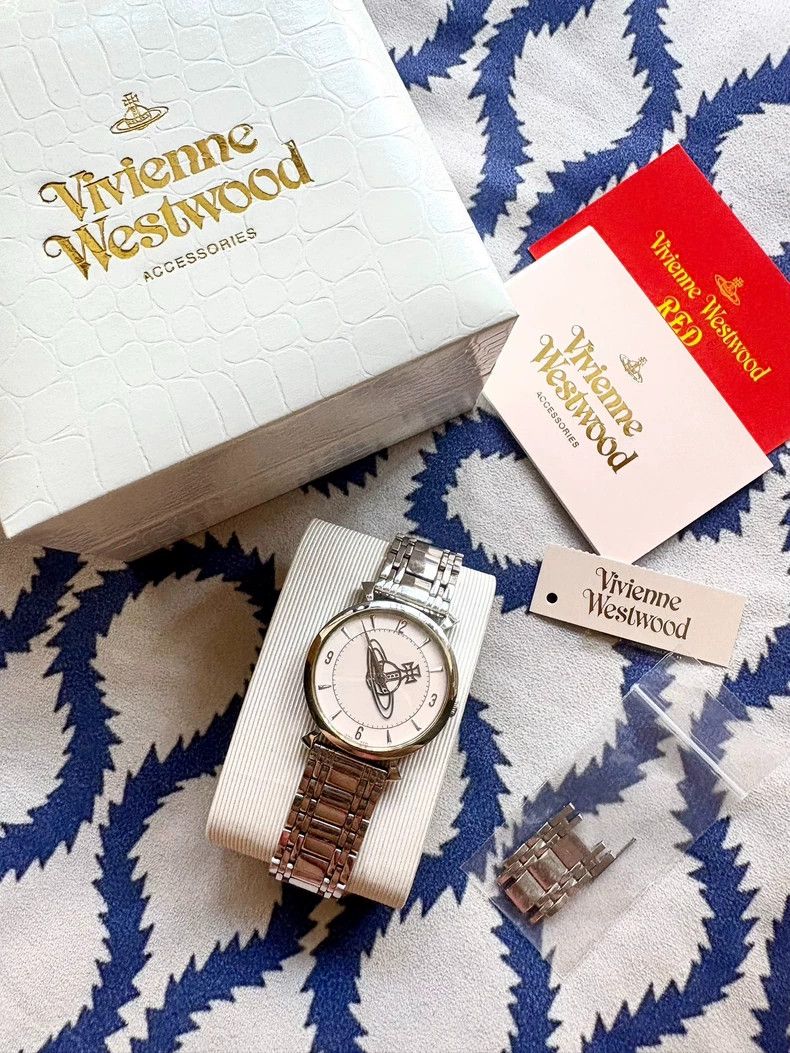 Vivienne Westwood Vivienne Westwood Vintage pink dial Saturn watch Size ONE SIZE - 1 Thumbnail