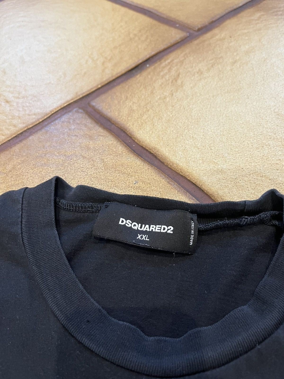 Dsquared2 Dsquared2 27-7STAR Black T-Shirt 2017 Size US XXL / EU 58 / 5 - 4 Thumbnail