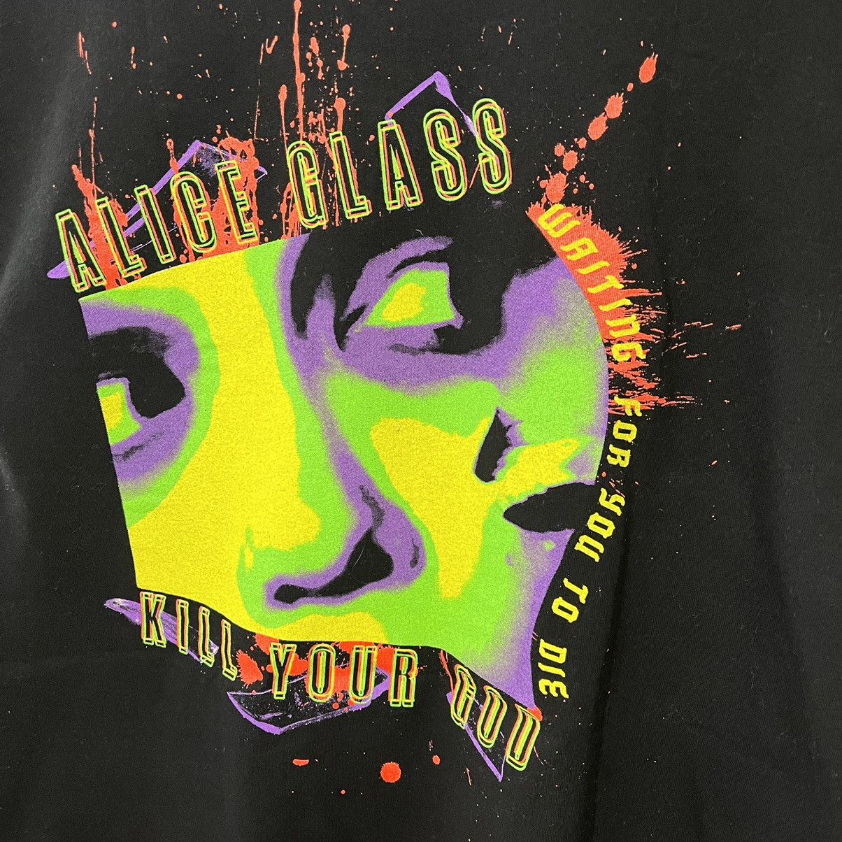 Band Tees Alice Glass Kill Your God Longsleeve T-shirt Crystal Castles Size US M / EU 48-50 / 2 - 6 Thumbnail