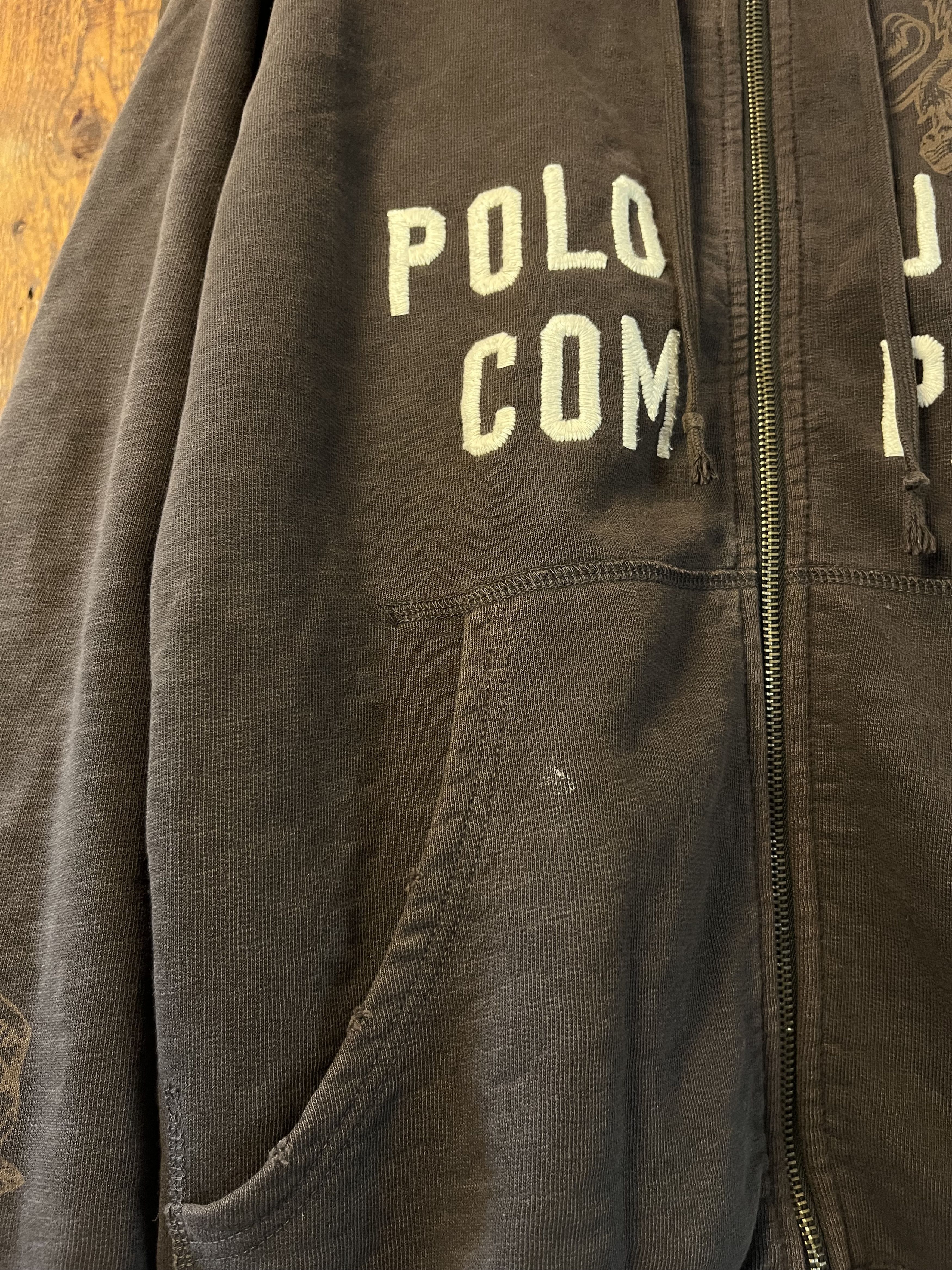 Polo Ralph Lauren Vintage Zip Hoodie Polo Jeans Company Ralph Lauren 00s Size US L / EU 52-54 / 3 - 7 Thumbnail