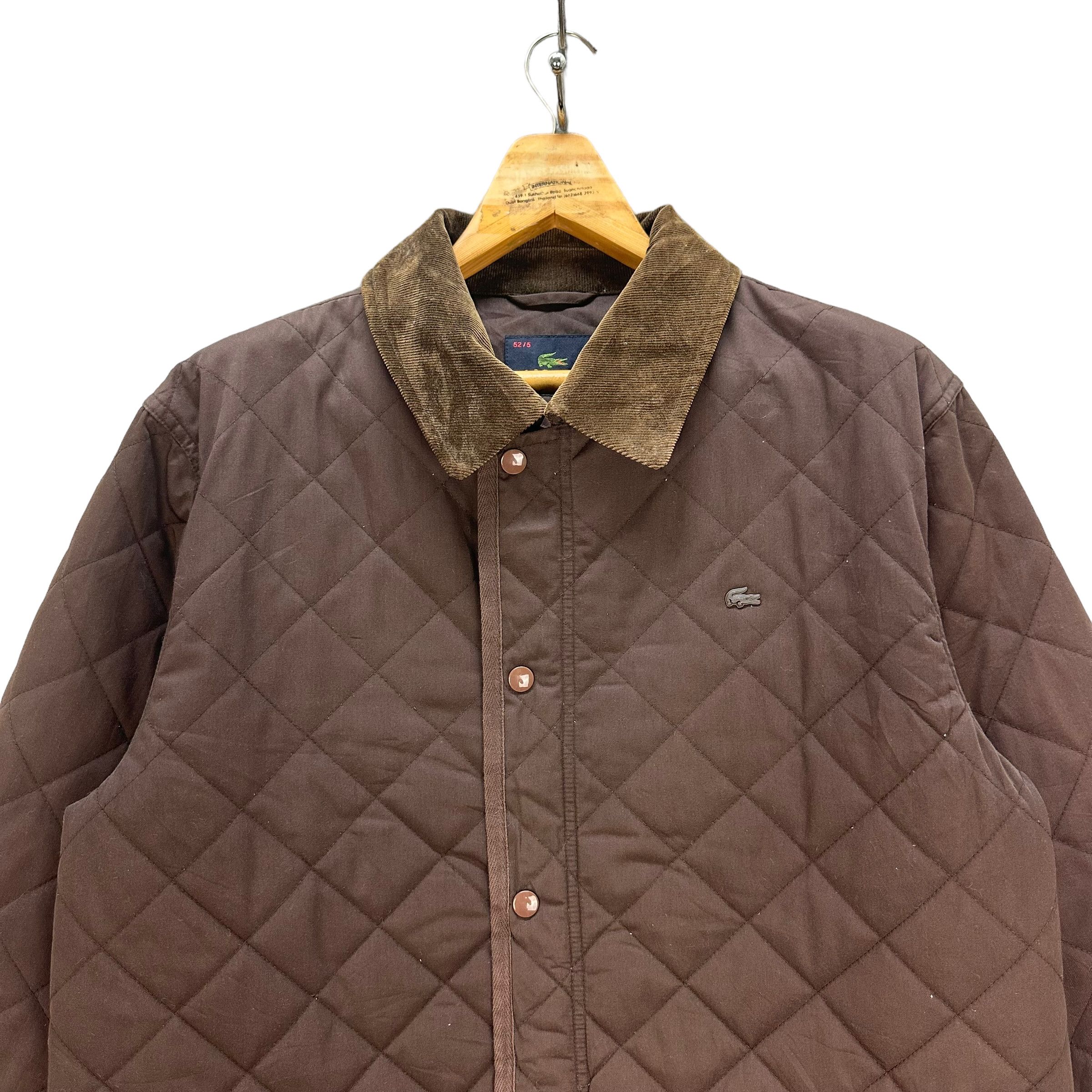 Lacoste VINTAGE LACOSTE QUILTED JACKET #8415-008 Size US L / EU 52-54 / 3 - 2 Thumbnail