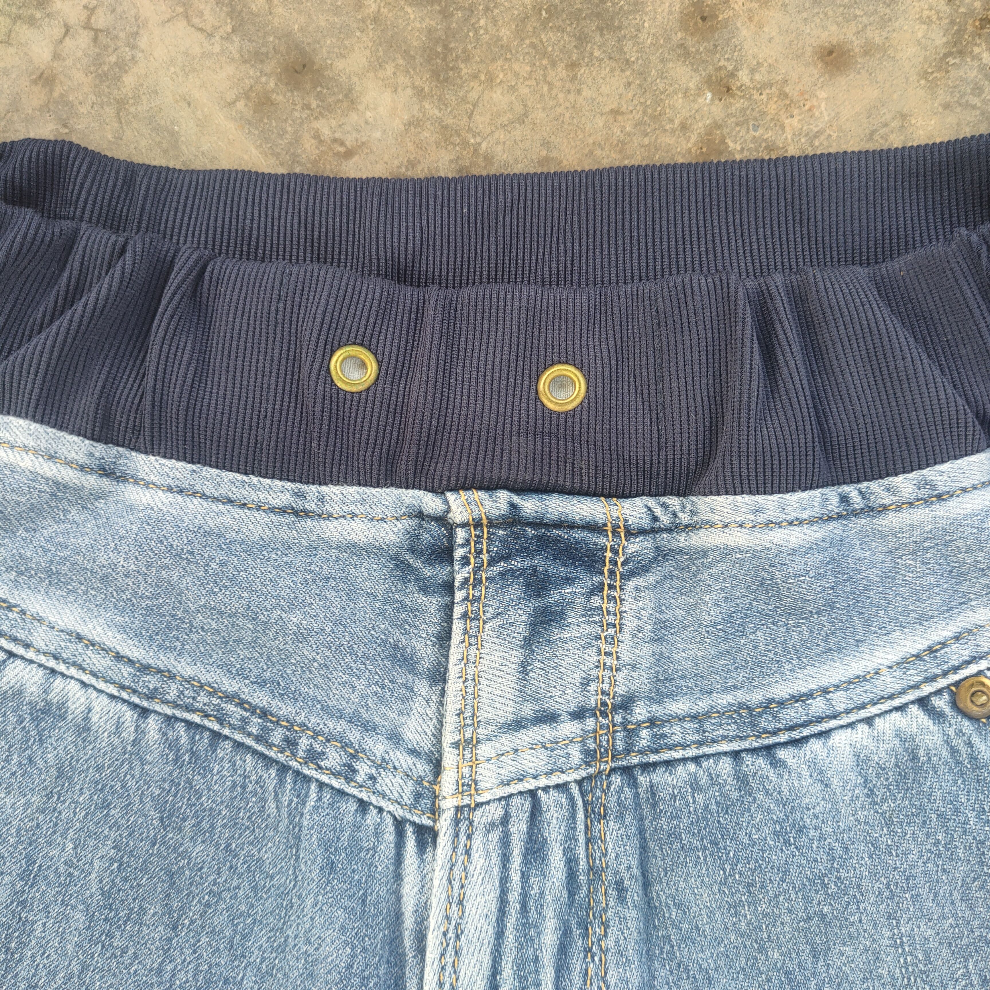 Issey Miyake × Lee × mercibeaucoup VTG MERCIBEAUCOUP x LEE BY ISSEY MIYAKE JEAN DENIM PANTS Size US 30 / EU 46 - 6 Thumbnail