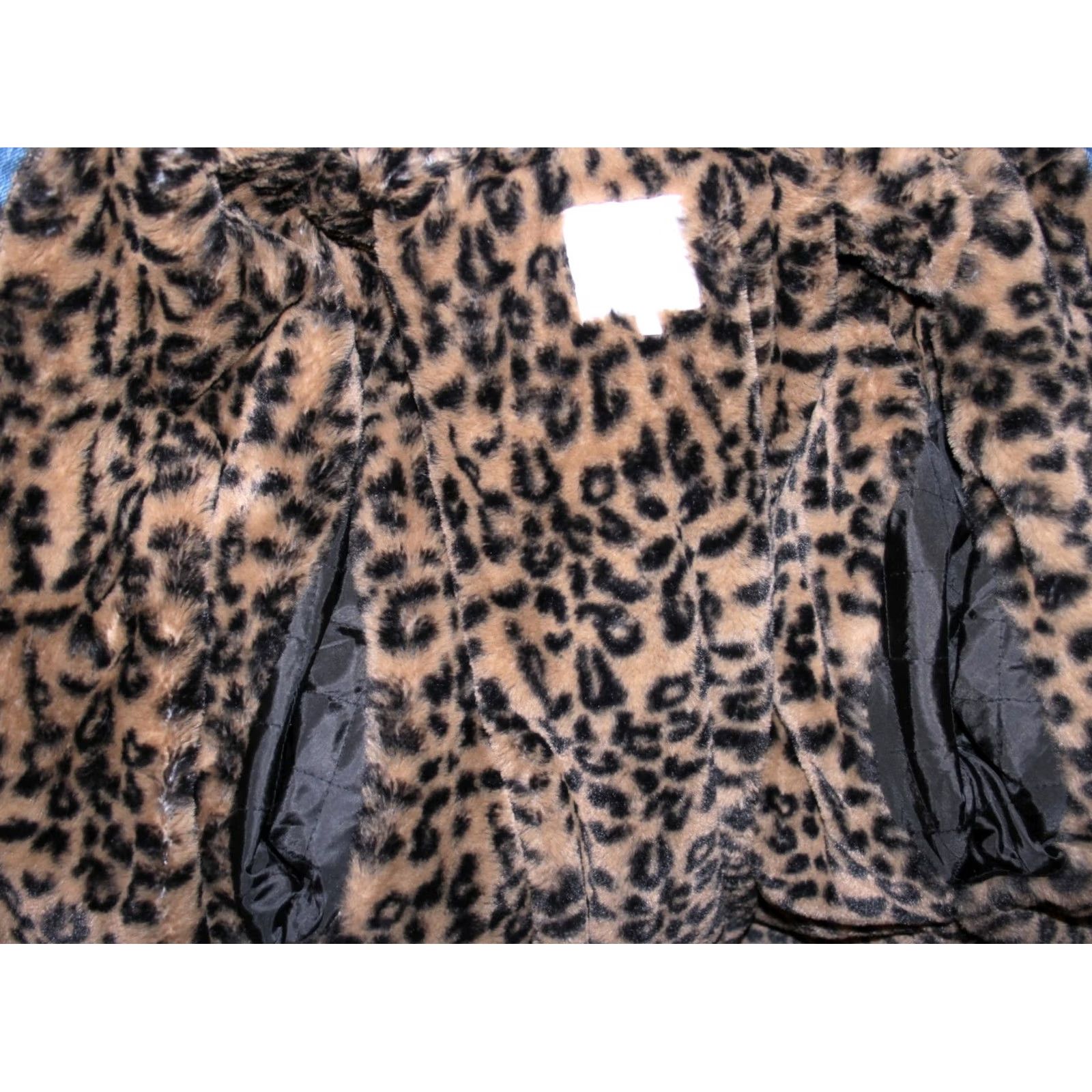 Zara Zara Trafaluc denimwear Jacket Womens warm leopard jeans Size M Blue Size 32" / US 10 / IT 46 - 7 Thumbnail