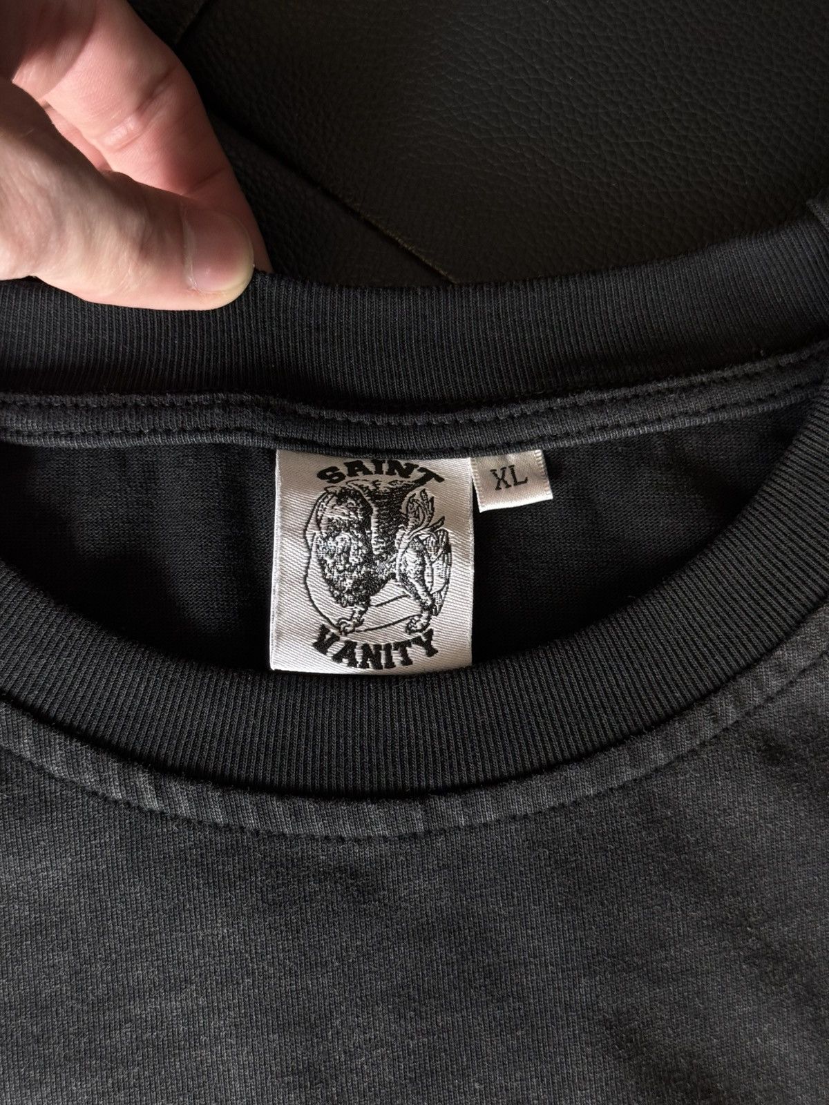 Saint Vanity Saint Vanity UNRELEASED Tee Shirt Logo Black Size XL (NEW) Size US XL / EU 56 / 4 - 6 Thumbnail