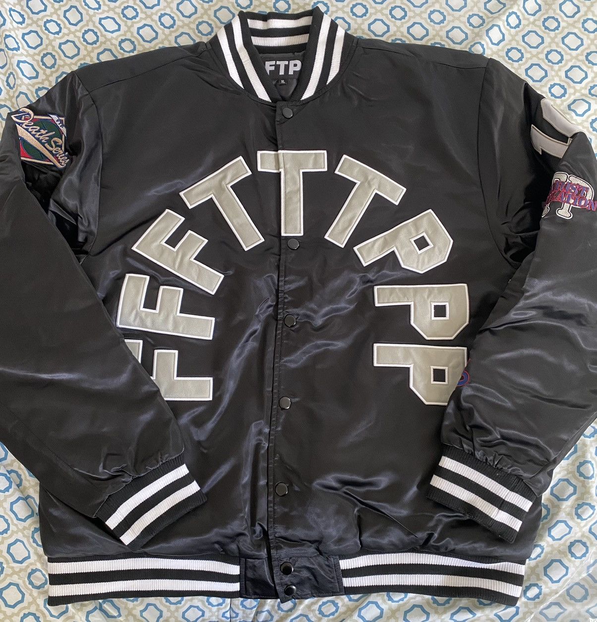 FTP League Varsity Jacket Black XL