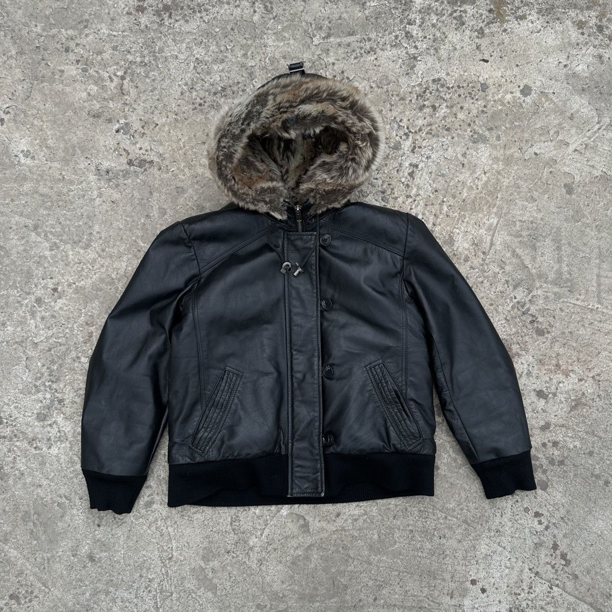 If Six Was Nine Luxury Leather Jacket Saki Aviator Bombers Size S Very Rare Size US S / EU 44-46 / 1 - 1 Thumbnail