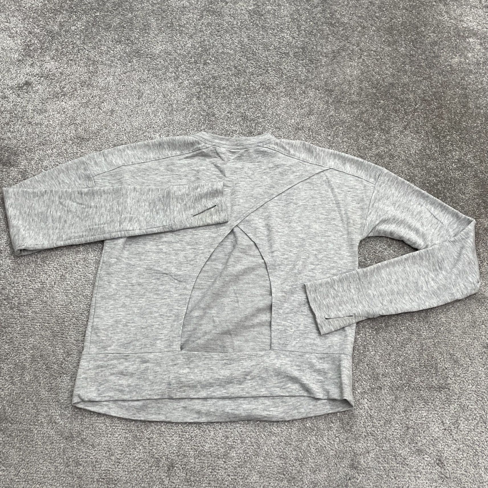 Victoria's Secret Victoria's Secret VSX Sport Sweatshirt Womens S Gray Backless Crew Active Size S / US 4 / IT 40 - 2 Thumbnail