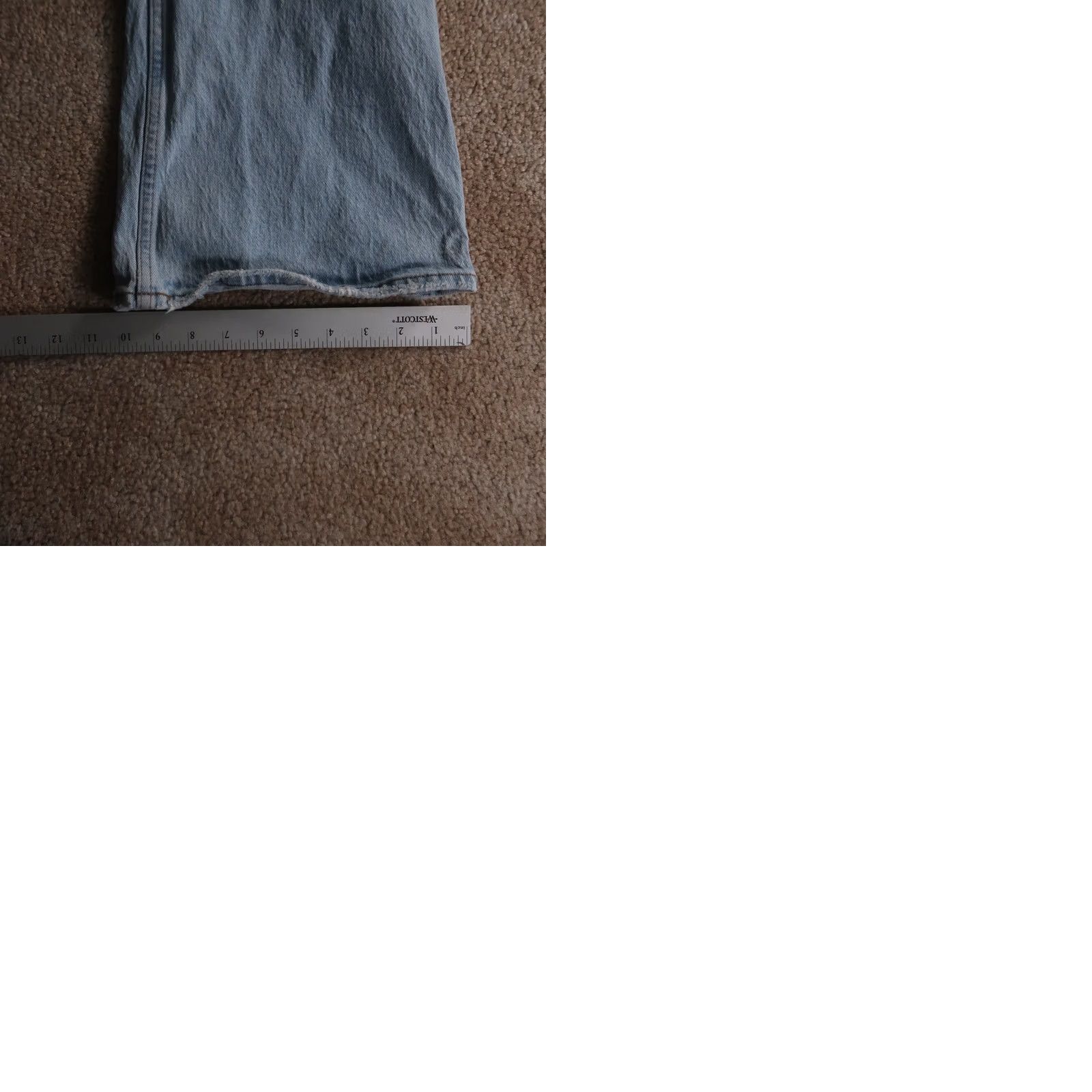 Abercrombie & Fitch Abercrombie & Fitch high rise flare jeans women'S 4/27 blue denim stretch Size 27" / US 4 / IT 40 - 9 Thumbnail
