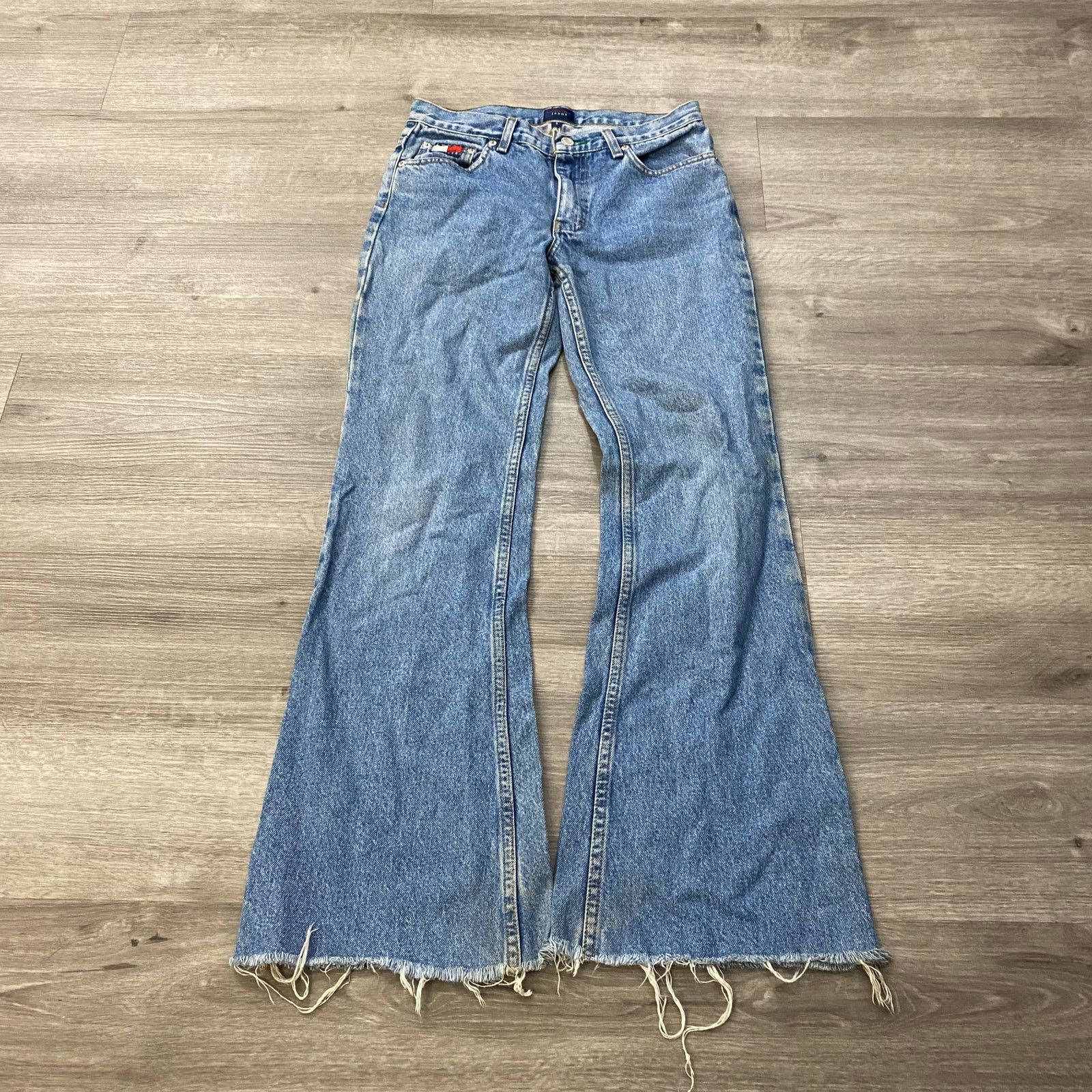 Vintage VINTAGE TOMMY HILFIGER BOOTCUT DENIM JEANS SIZE 5 28X29.5 Size 28" / US 6 / IT 42 - 2 Thumbnail